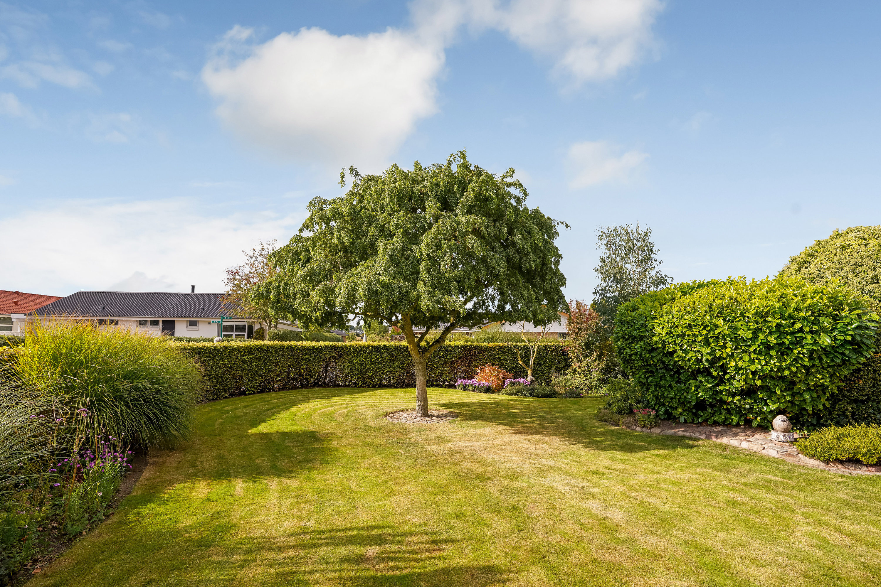 Fremhævet have billede i fuldskærmstilstand. Billede af Mølleløkken 6, Gamborg, 5500 Middelfart