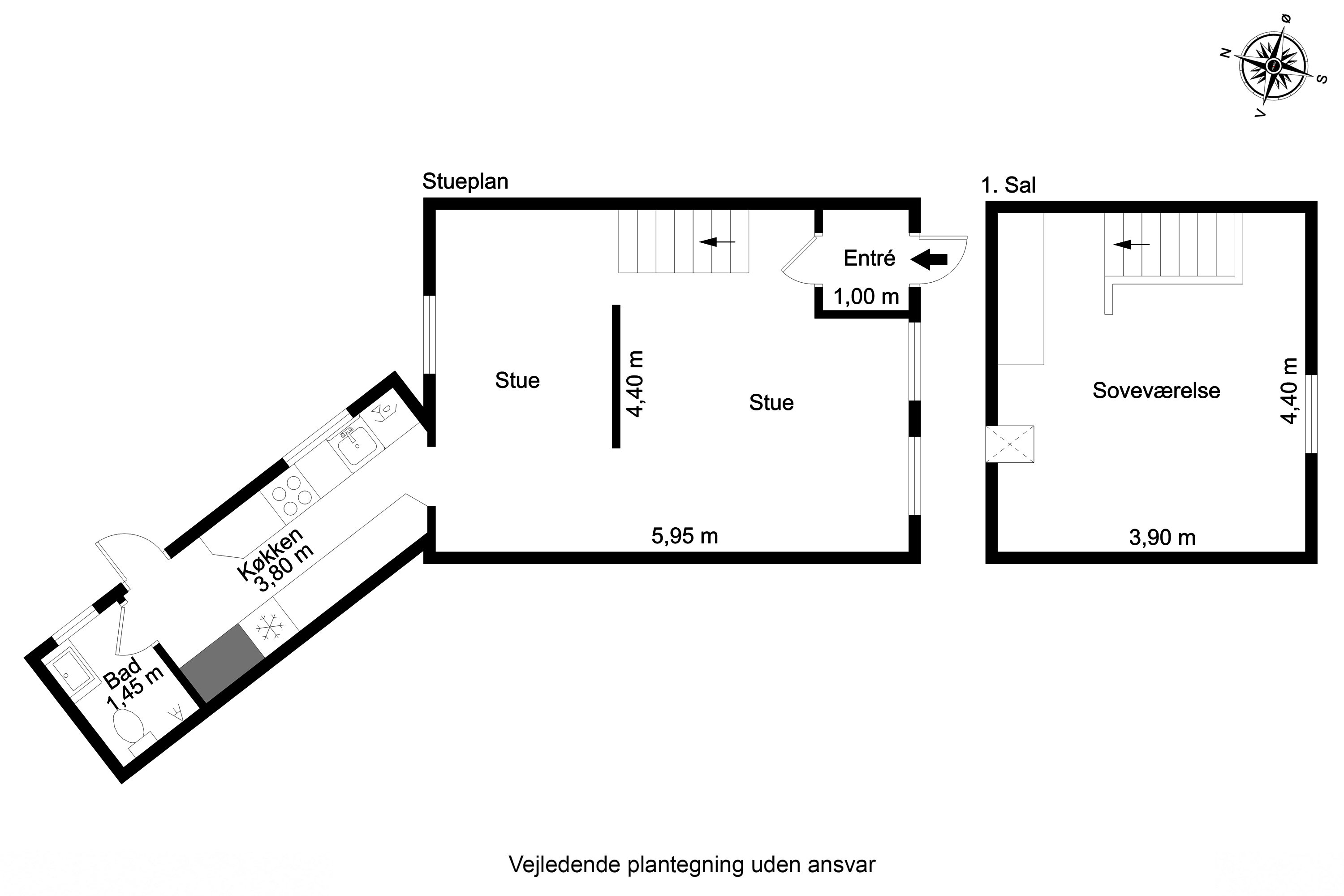 Plantegninger billede af Kirkegårds Allé 7, 5000 Odense C