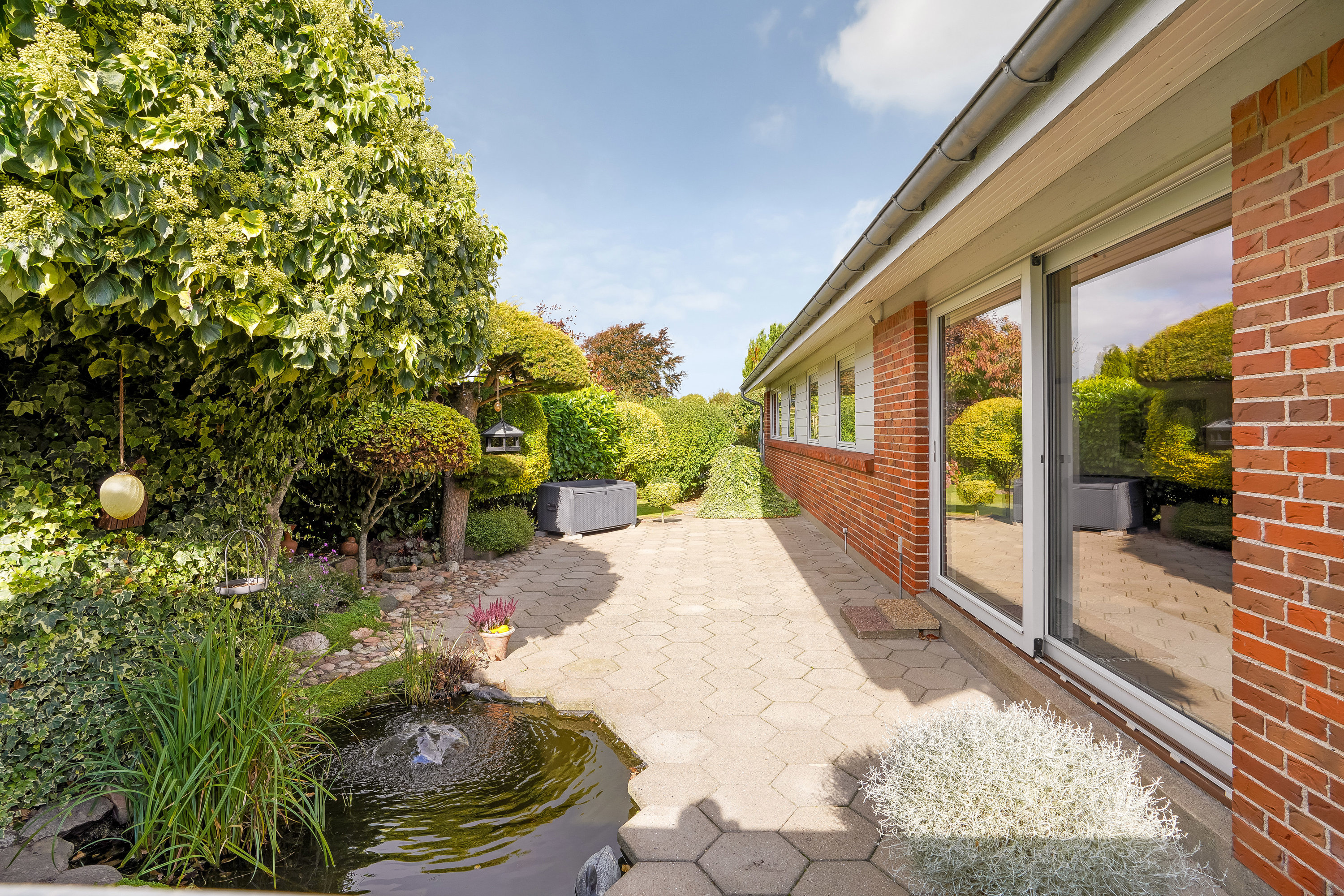 Fremhævet have billede i fuldskærmstilstand. Billede af Mølleløkken 6, Gamborg, 5500 Middelfart