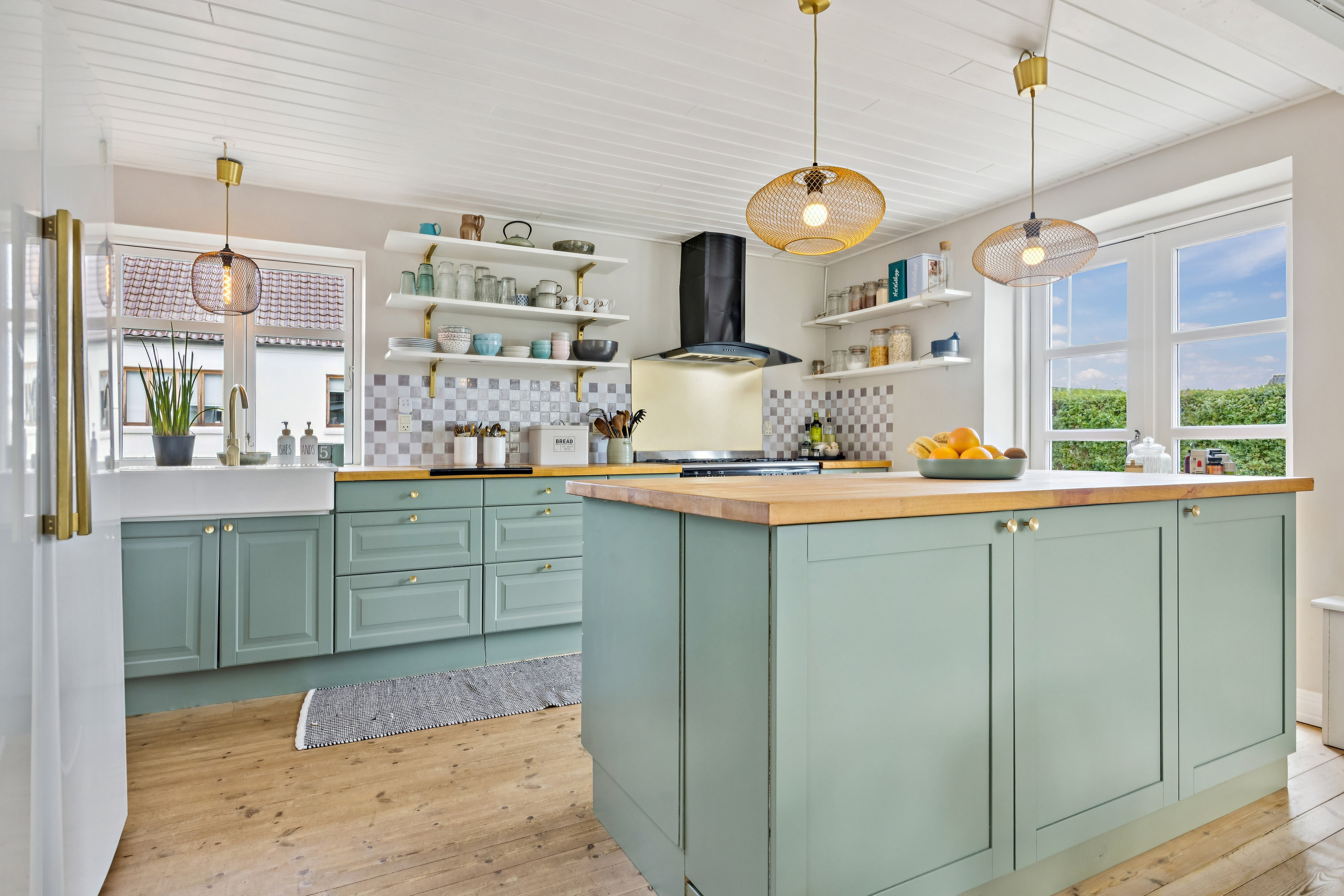 Fremhævet køkken billede i fuldskærmstilstand. Billede af Østerled 2, 9370 Hals