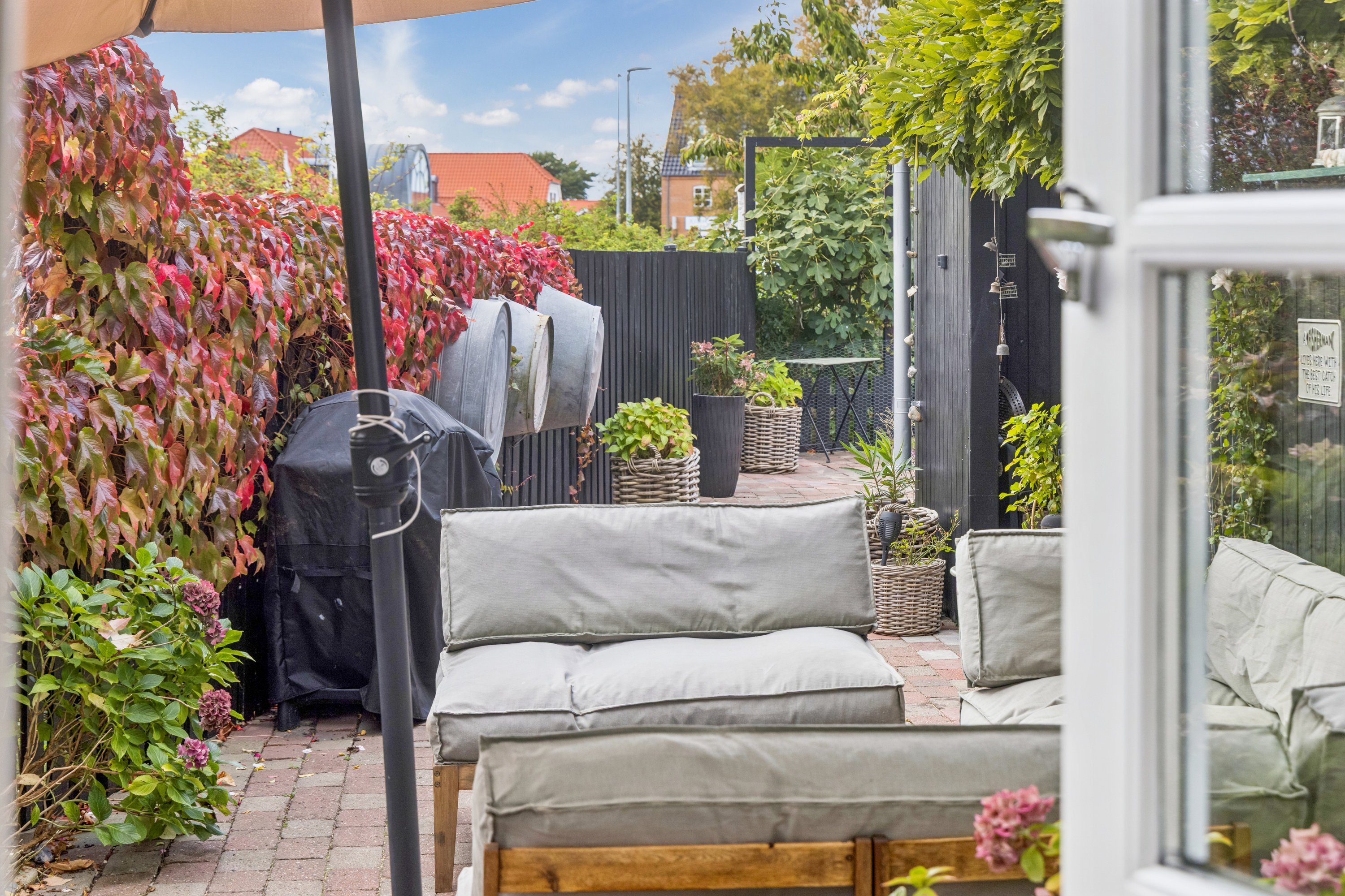 Fremhævet terrasse billede i fuldskærmstilstand. Billede af Østerled 2, 9370 Hals