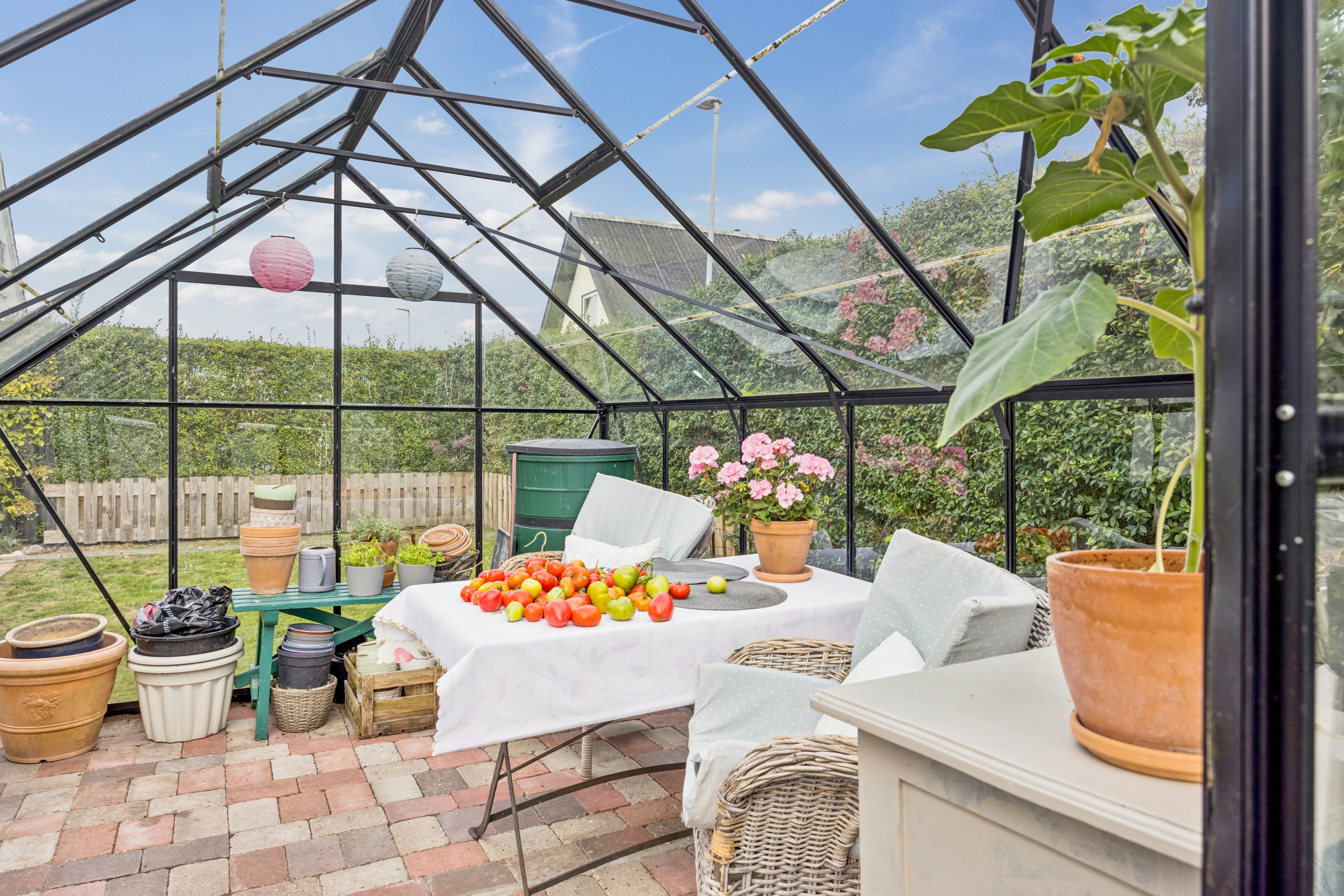 Fremhævet terrasse billede i fuldskærmstilstand. Billede af Østerled 2, 9370 Hals