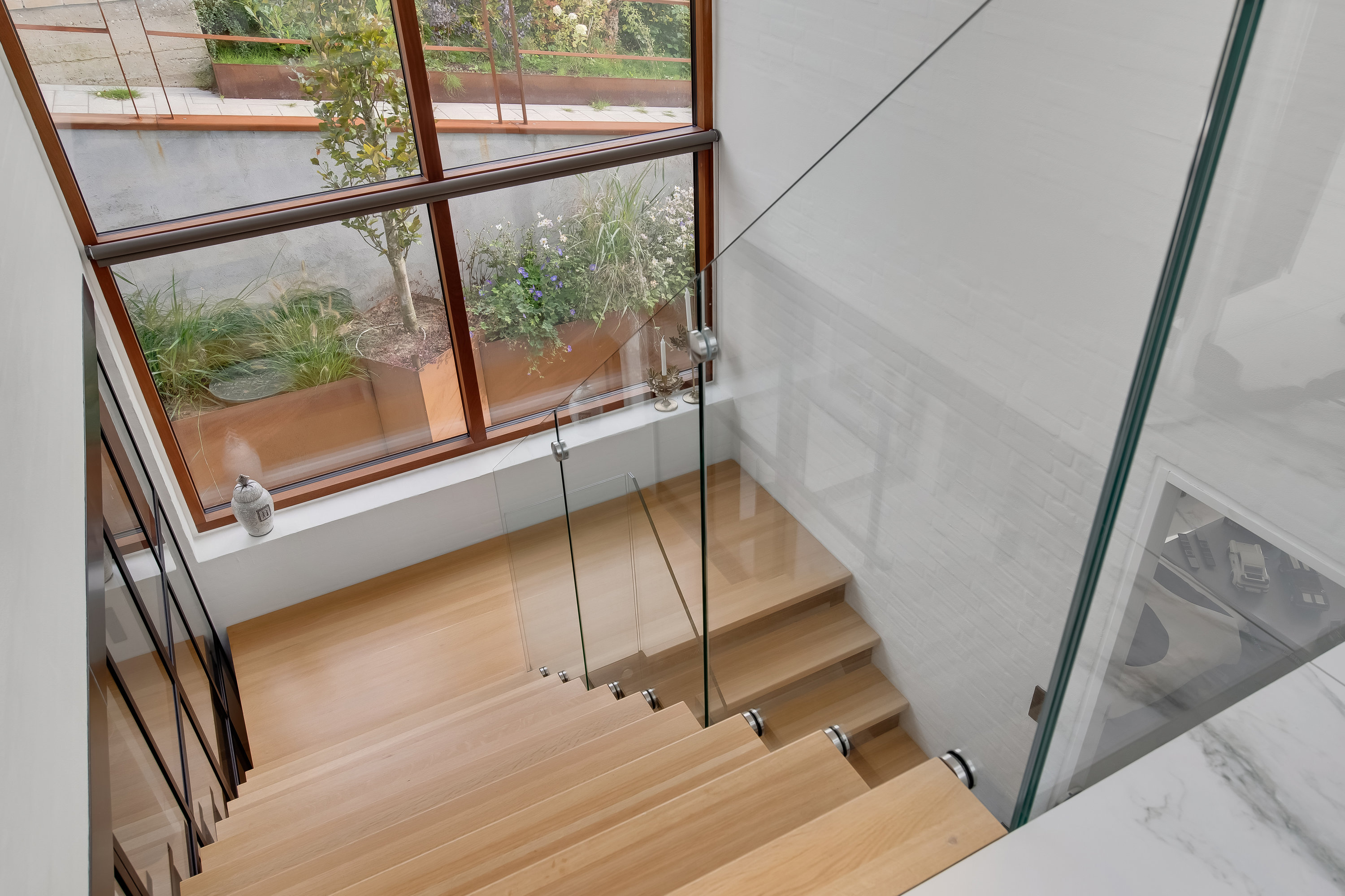 Fremhævet trappe billede i fuldskærmstilstand. Billede af Høstvænget 14, 7500 Holstebro