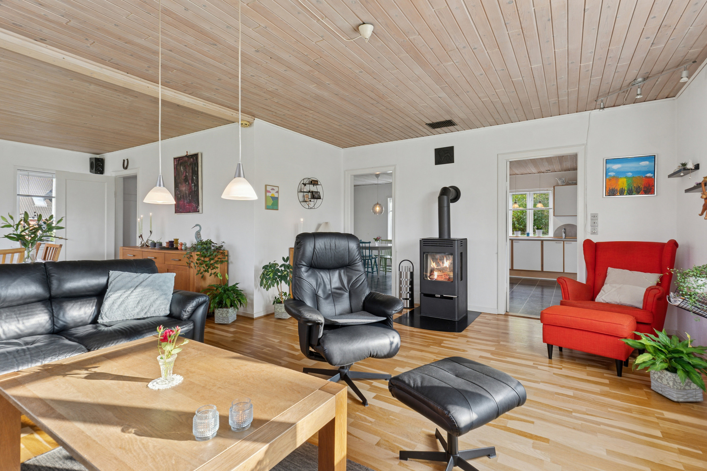 Fremhævet stue billede i fuldskærmstilstand. Billede af Nyborgvej 21, 5772 Kværndrup