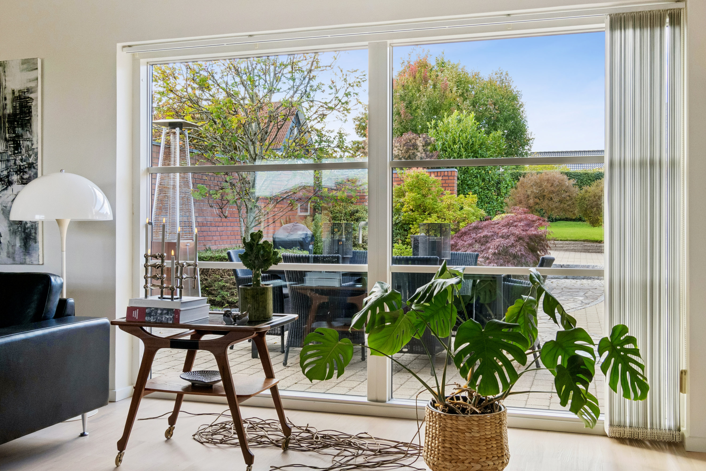 Fremhævet stue billede i fuldskærmstilstand. Billede af Grønningen 2, 7800 Skive