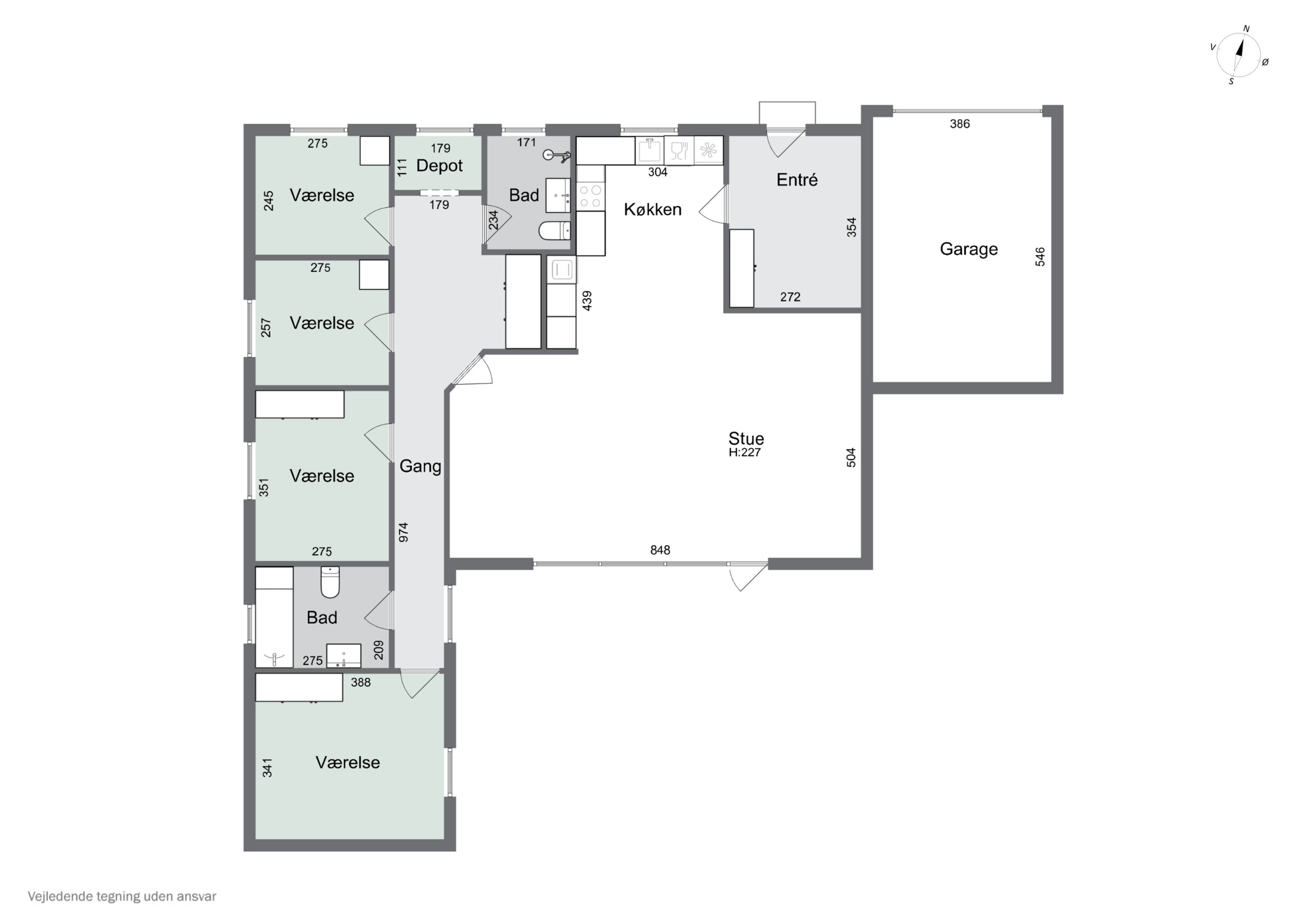 Plantegninger billede af Gyvelvænget 58, 7730 Hanstholm