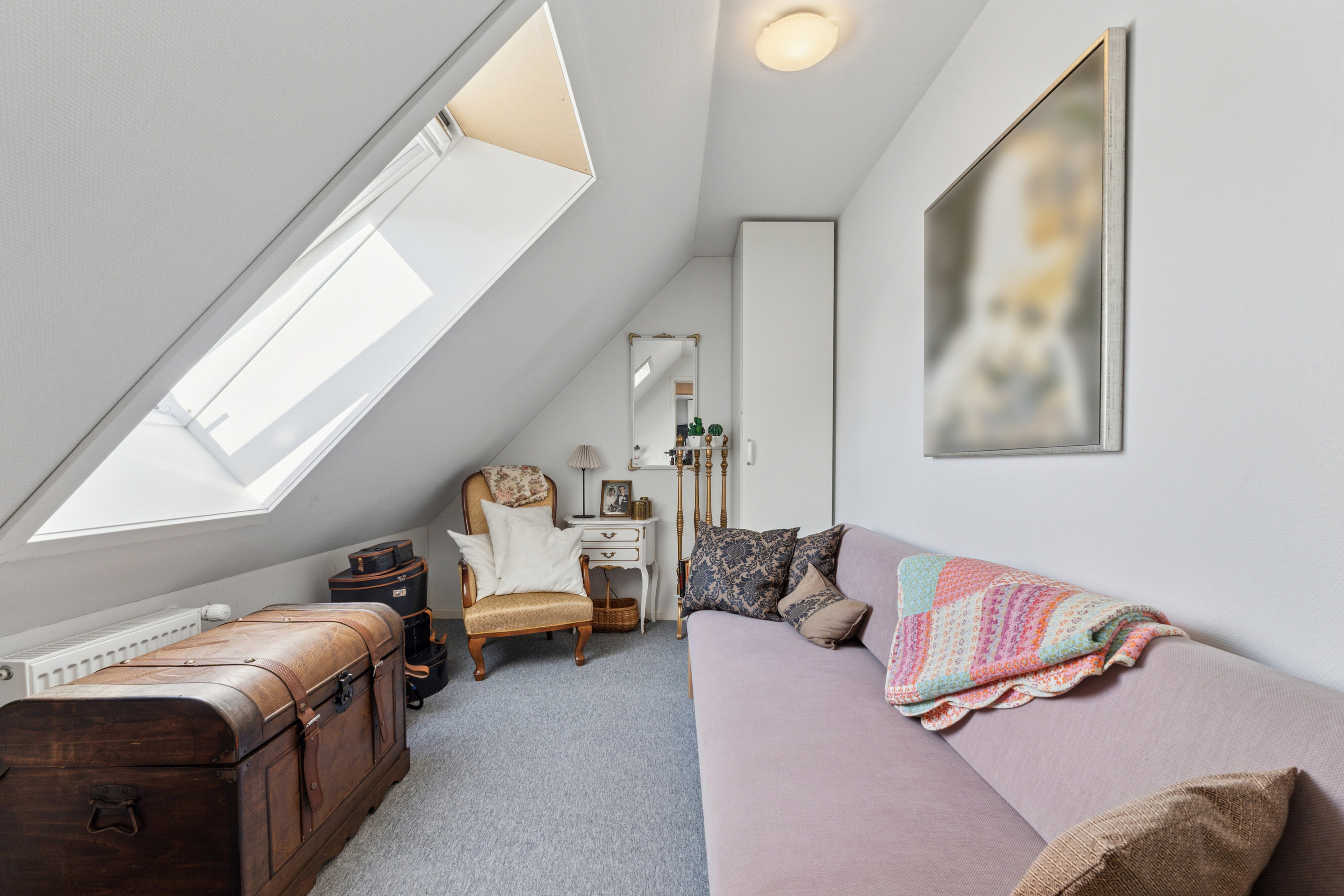 Fremhævet stue billede i fuldskærmstilstand. Billede af Vedbendvej 15, 5550 Langeskov