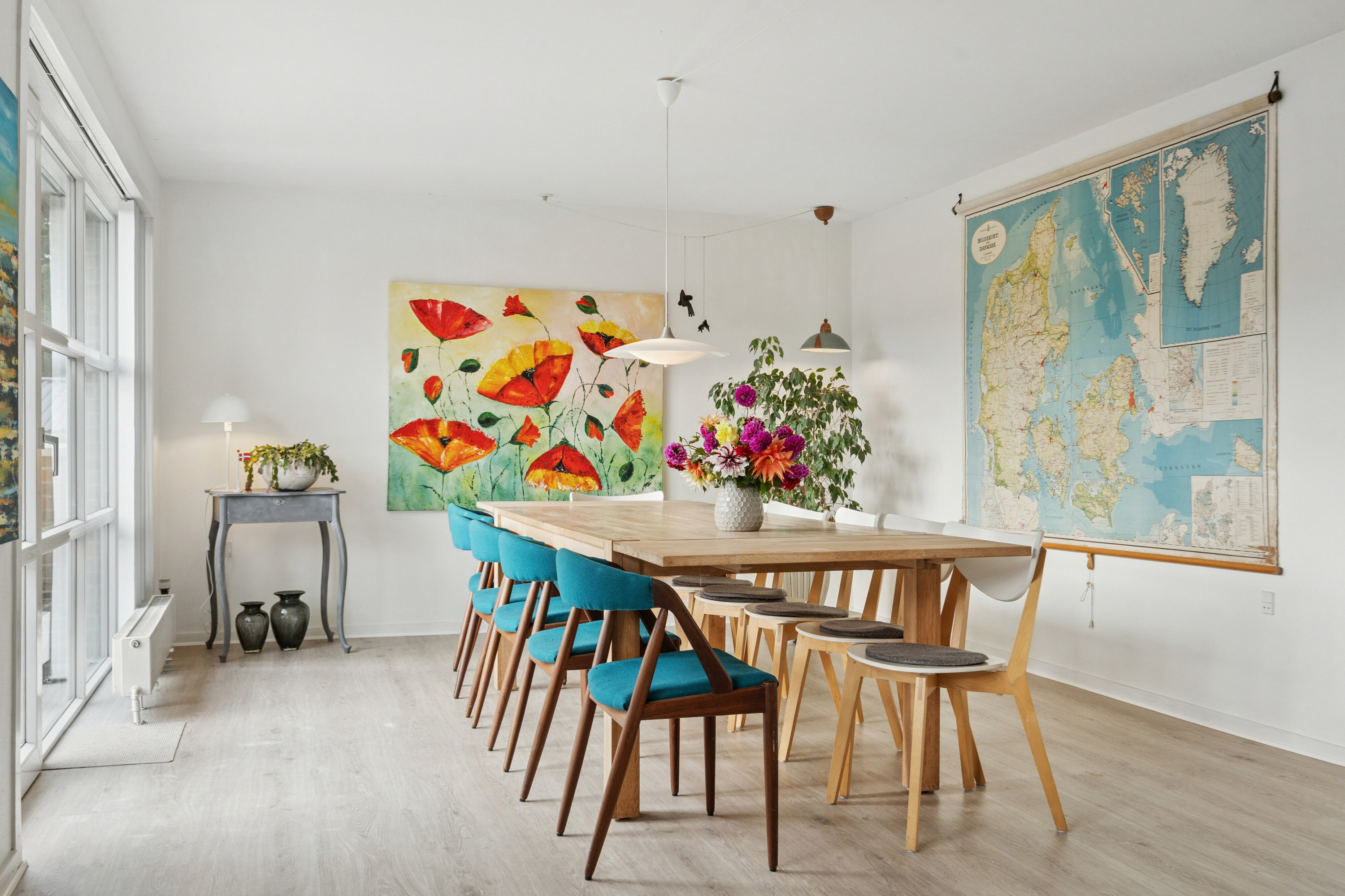 Miniaturebillede 1: spisestue. Billede af Dyrskuevej 13, 6630 Rødding