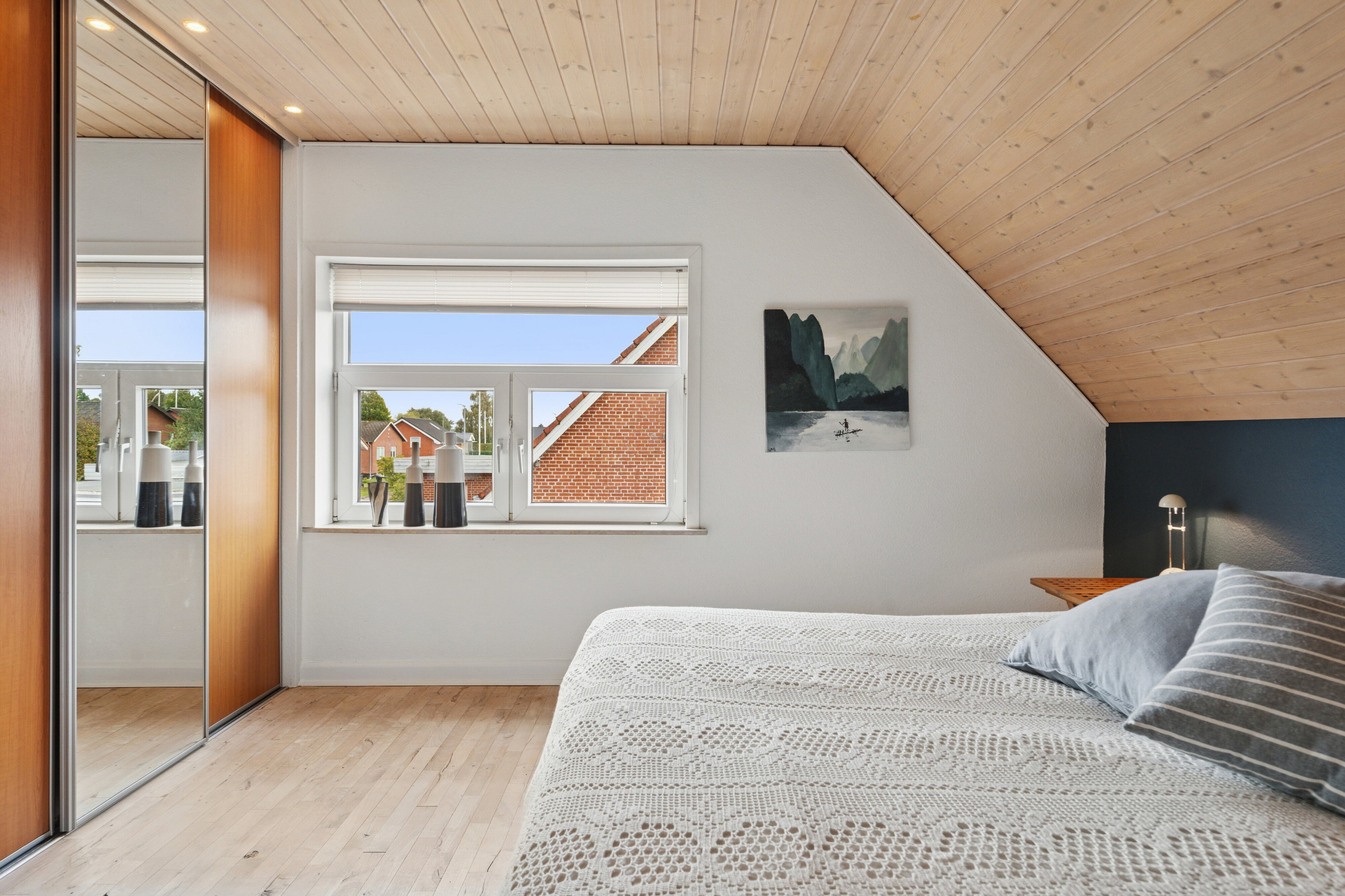 Fremhævet soveværelse billede i fuldskærmstilstand. Billede af Dyrskuevej 13, 6630 Rødding