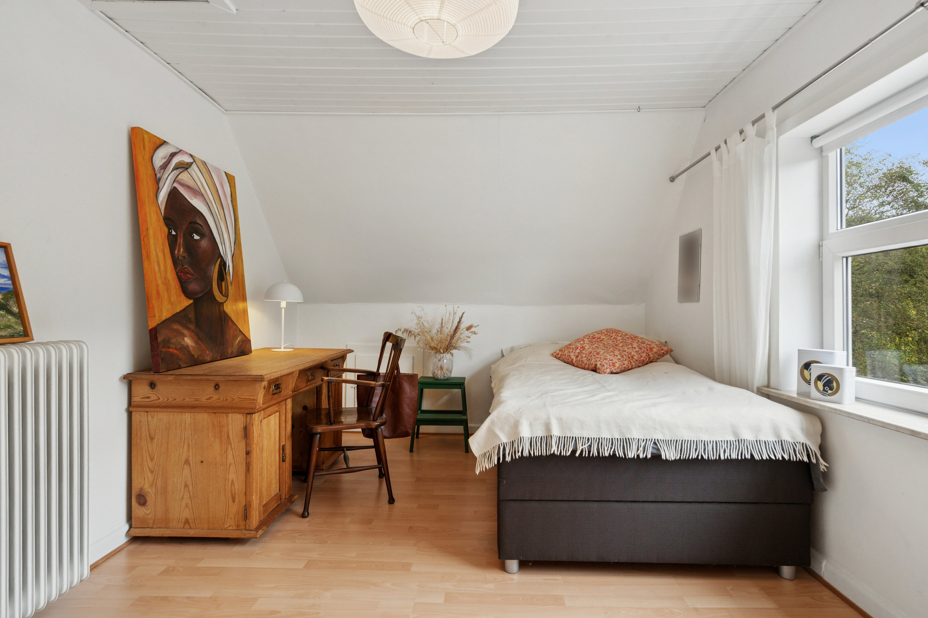 Fremhævet soveværelse billede i fuldskærmstilstand. Billede af Dyrskuevej 13, 6630 Rødding