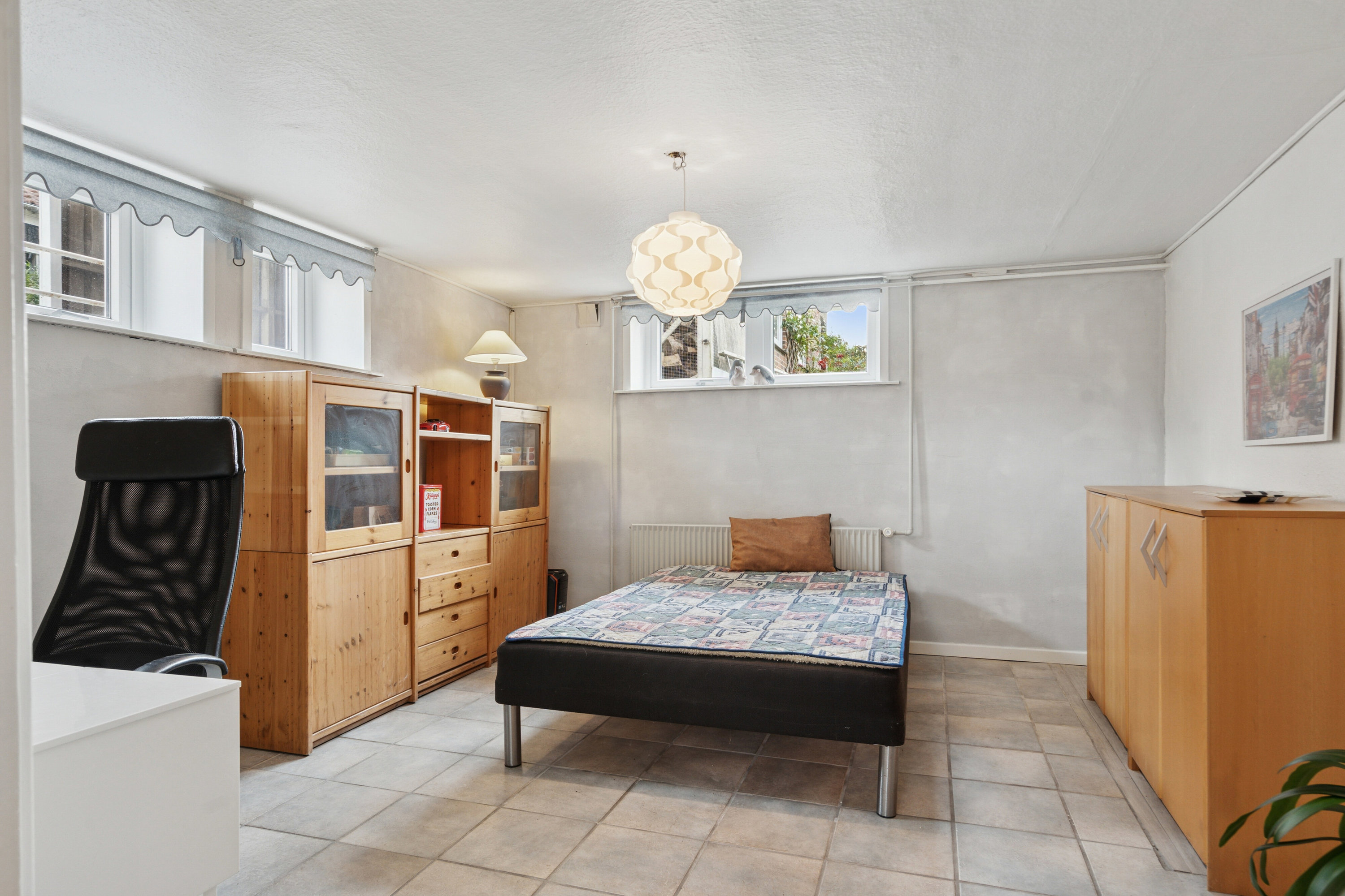 Fremhævet soveværelse billede i fuldskærmstilstand. Billede af Dyrskuevej 13, 6630 Rødding