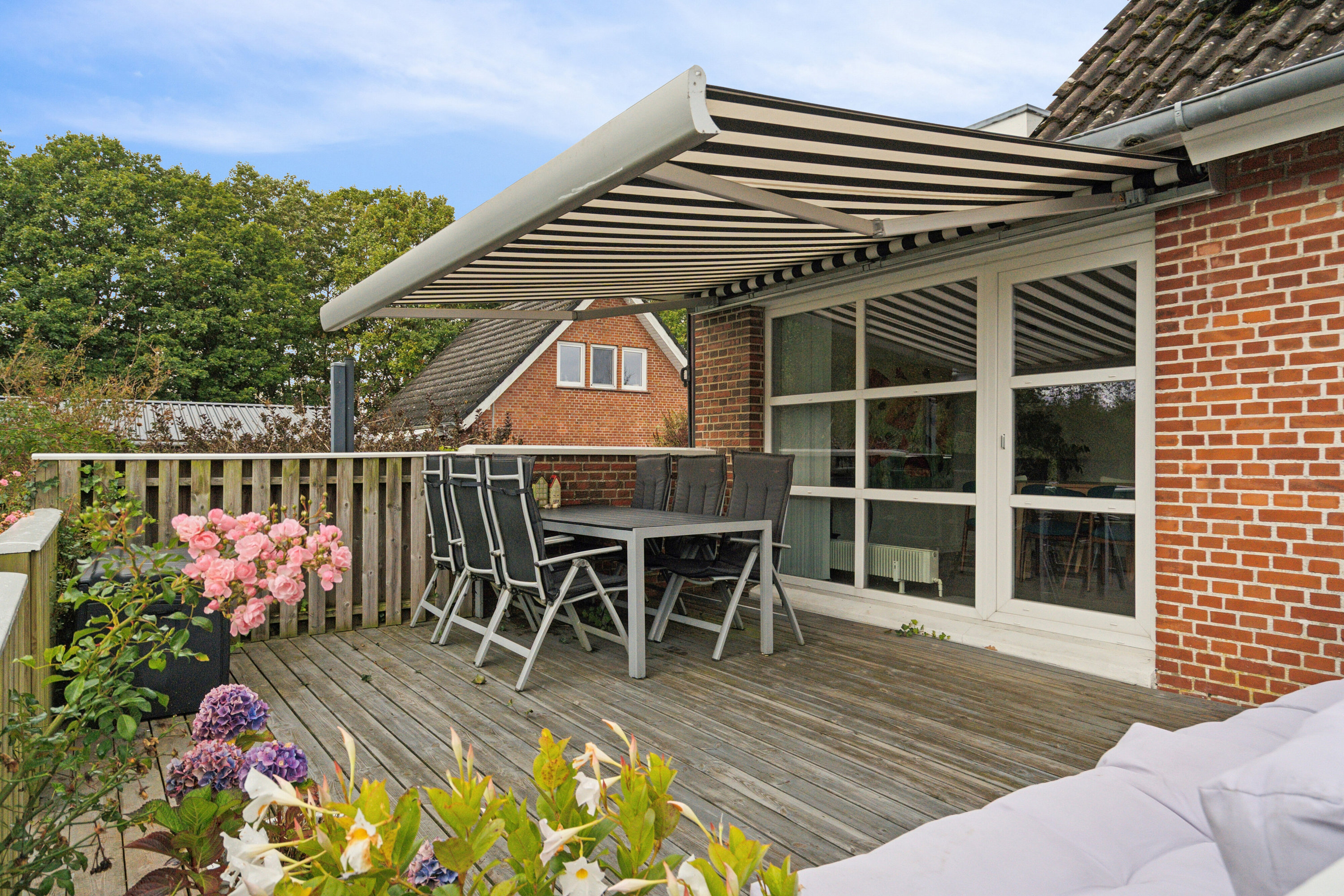 Fremhævet terrasse billede i fuldskærmstilstand. Billede af Dyrskuevej 13, 6630 Rødding