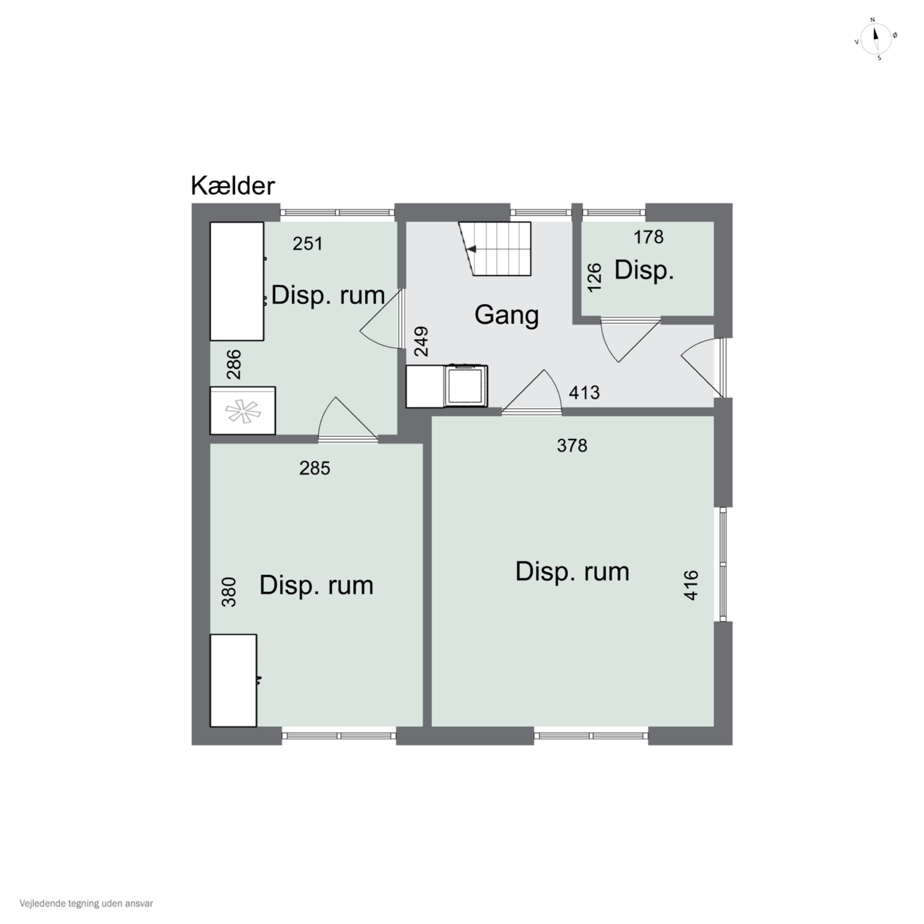 Plantegninger billede af Dyrskuevej 13, 6630 Rødding