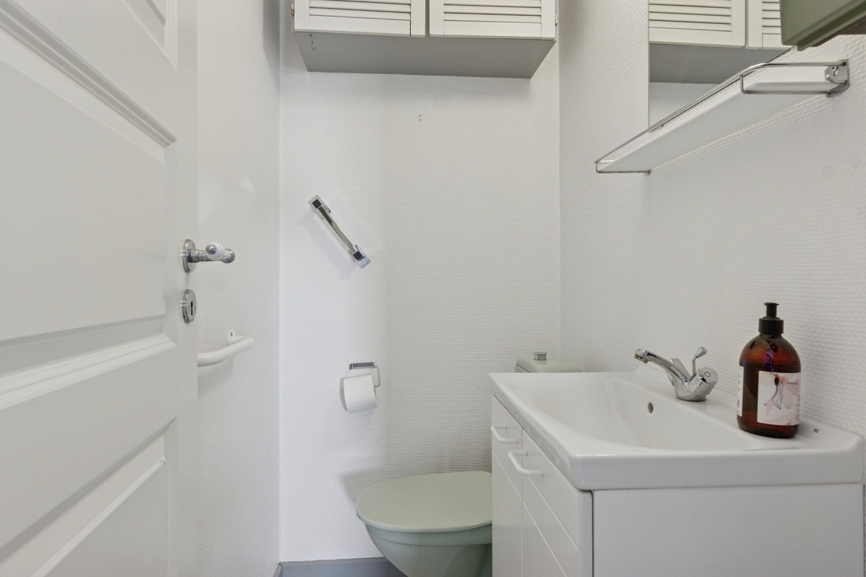 Fremhævet badeværelse billede i fuldskærmstilstand. Billede af Gl. Feggesundvej 6, 7742 Vesløs