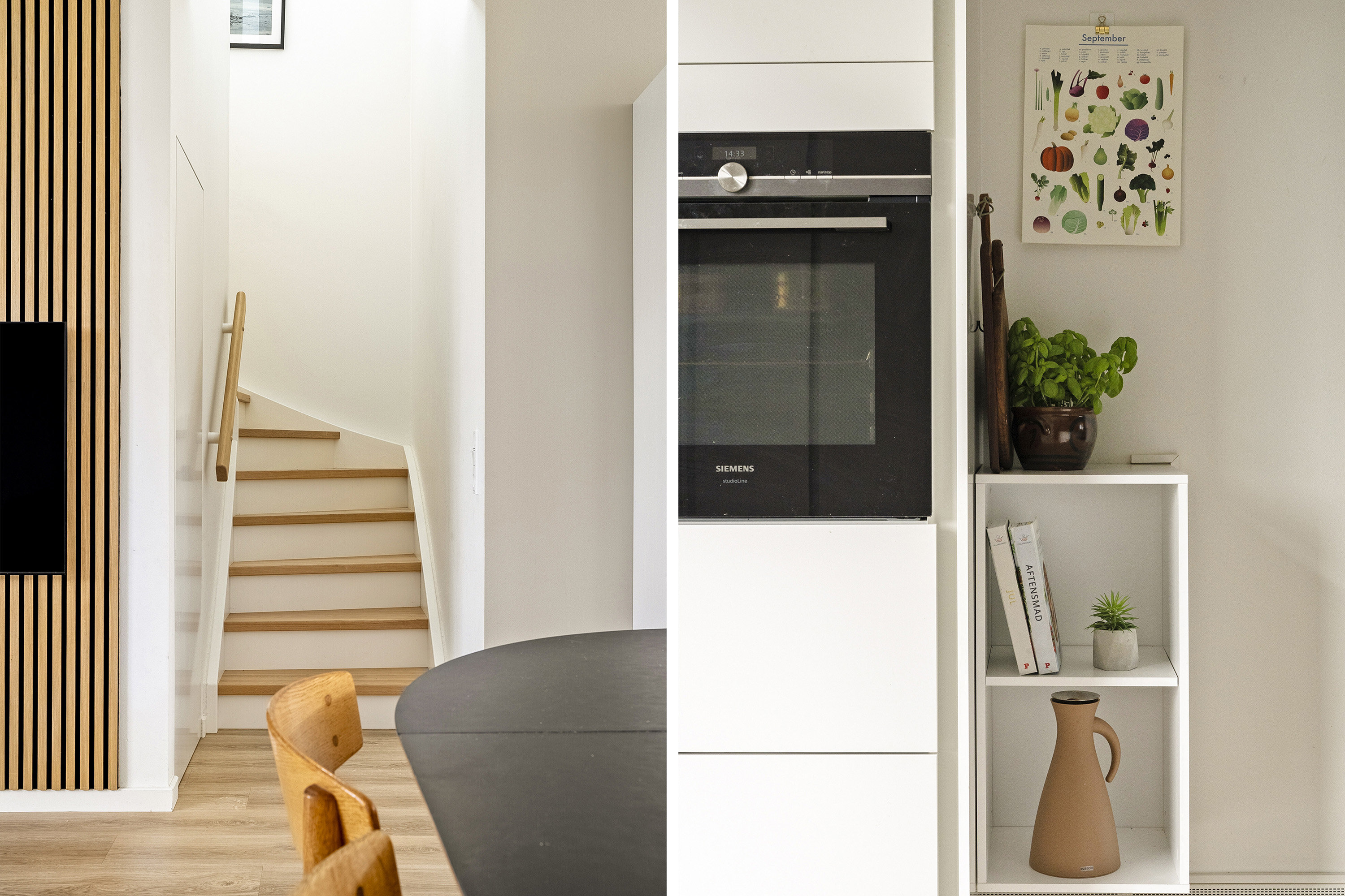 Fremhævet køkken billede i fuldskærmstilstand. Billede af Munksbakke 35, 8700 Horsens