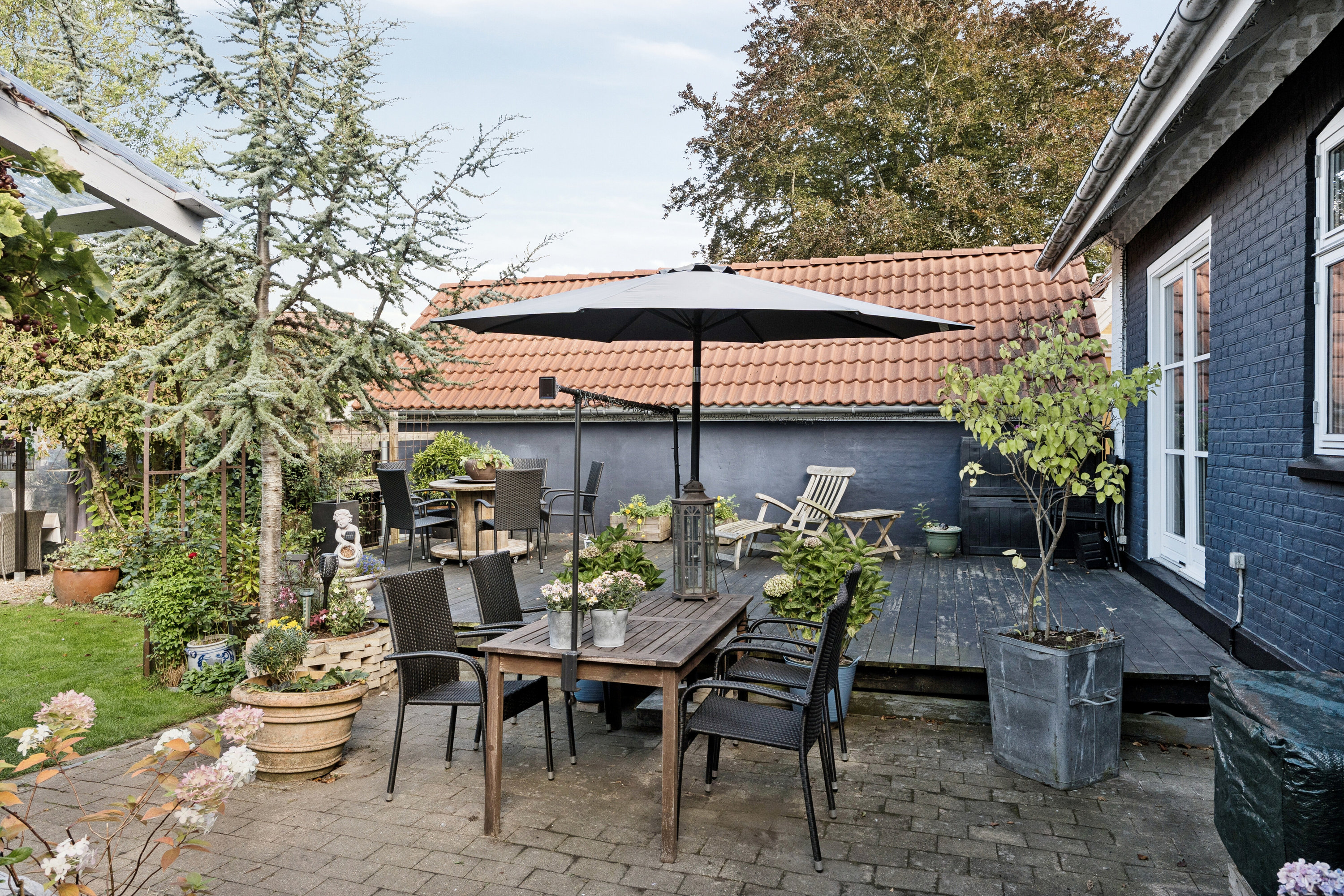 Fremhævet overdækket terrasse billede i fuldskærmstilstand. Billede af Kirkebakken 4, Kundby, 4520 Svinninge