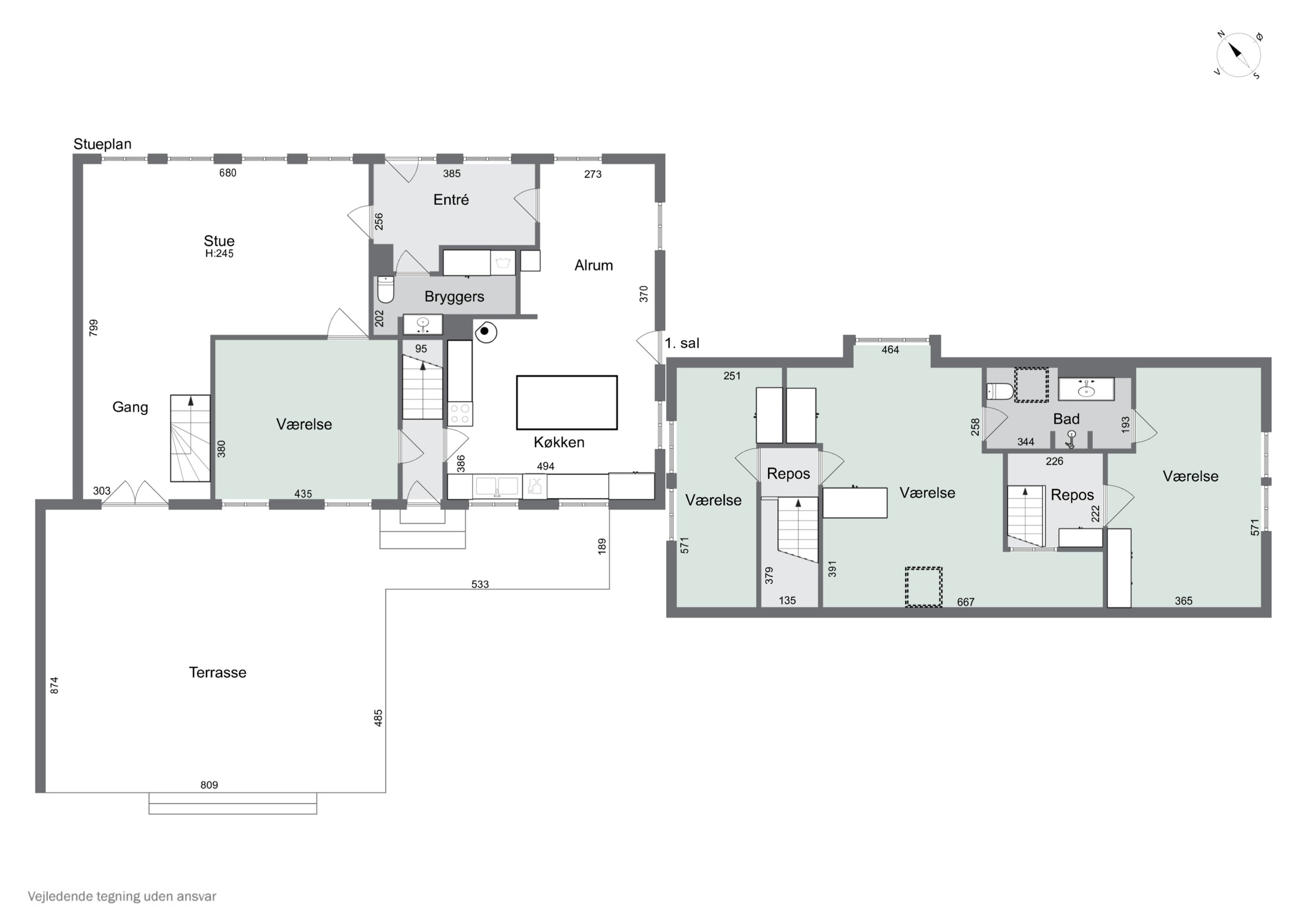 Plantegninger billede af Kirkebakken 4, Kundby, 4520 Svinninge