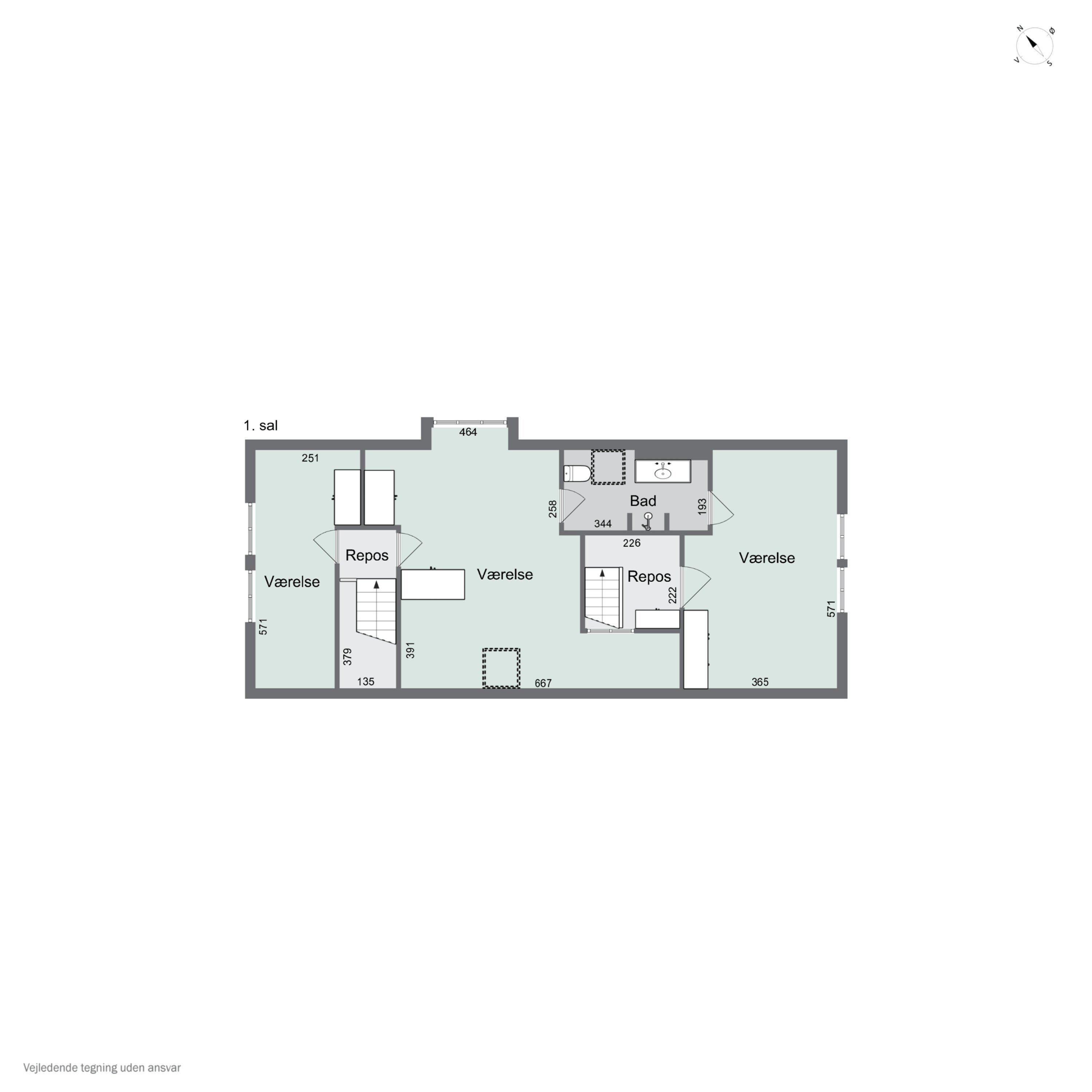 Plantegninger billede af Kirkebakken 4, Kundby, 4520 Svinninge