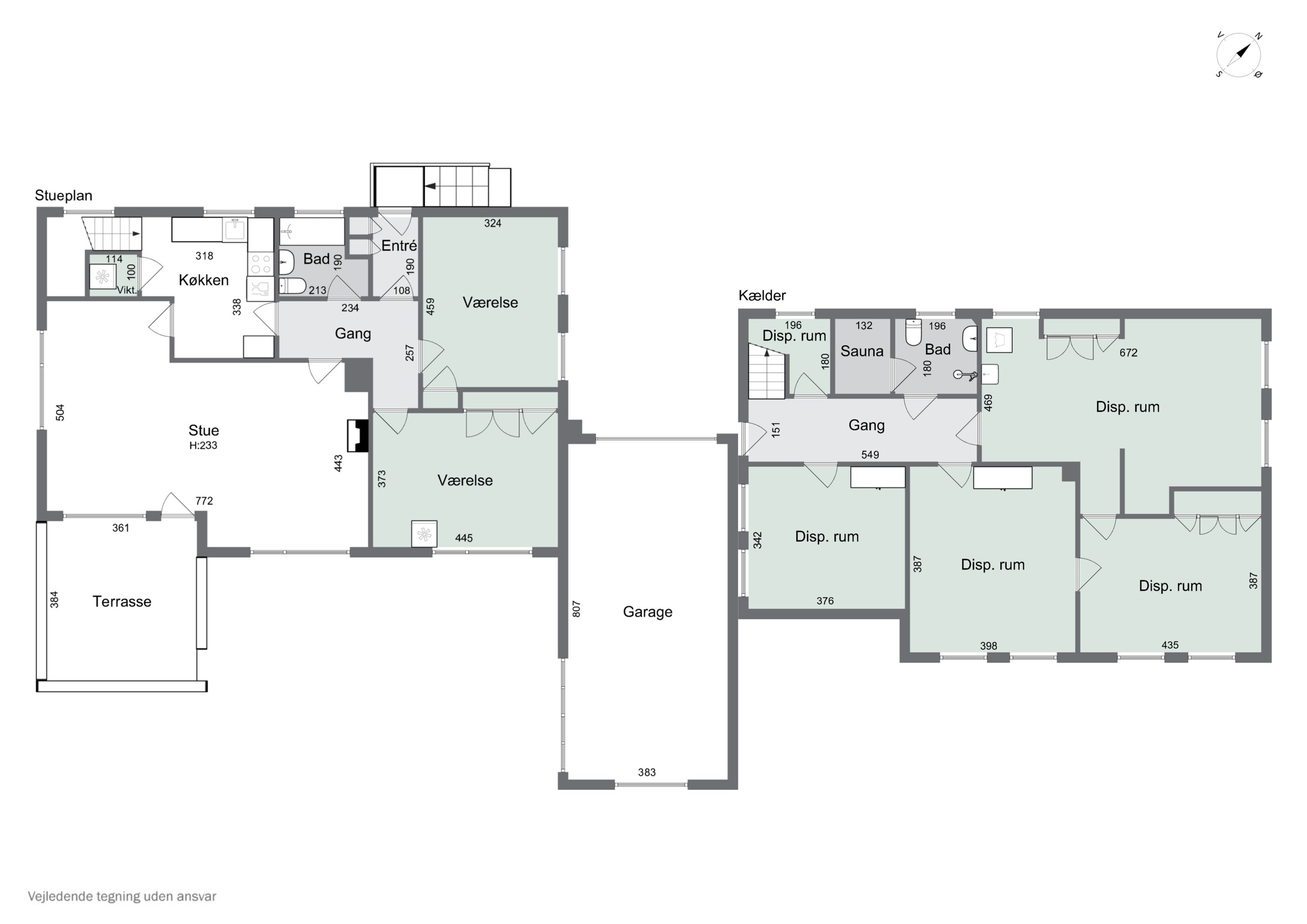 Plantegninger billede af Vesterbro 13, 4720 Præstø