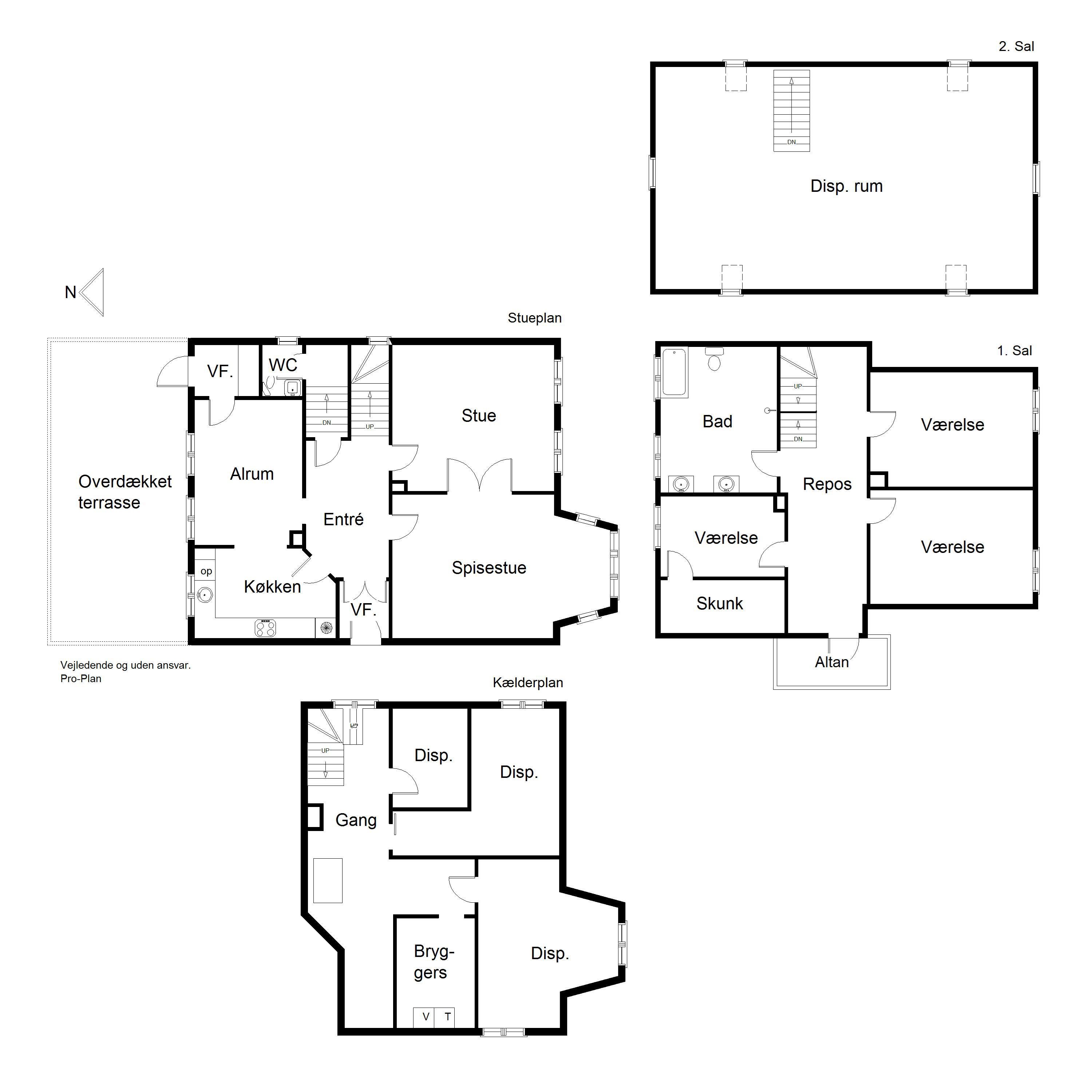 Plantegninger billede af Ribe Landevej 30, 6100 Haderslev