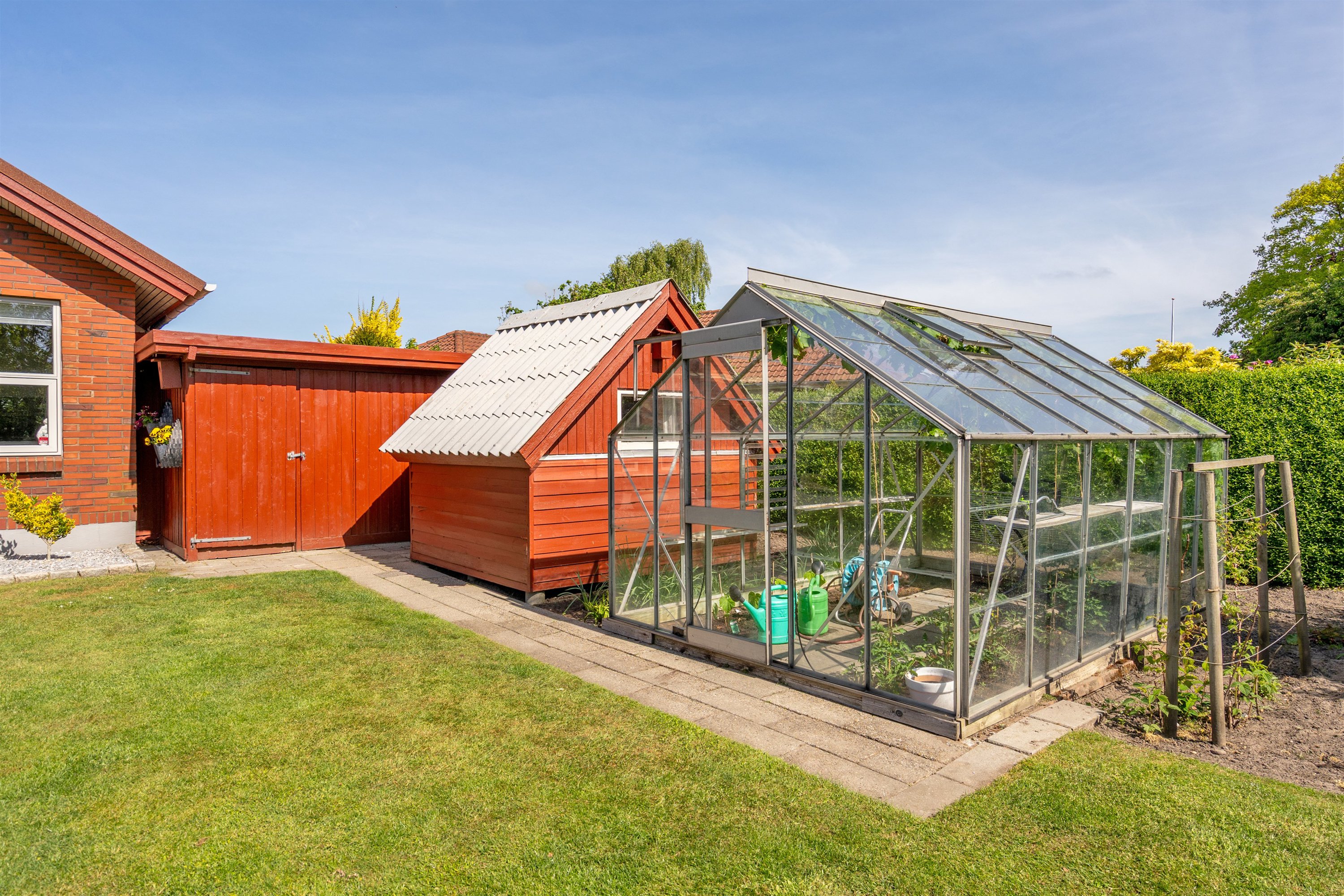 Fremhævet drivhus billede i fuldskærmstilstand. Billede af Hans Tausensvej 5, 6800 Varde