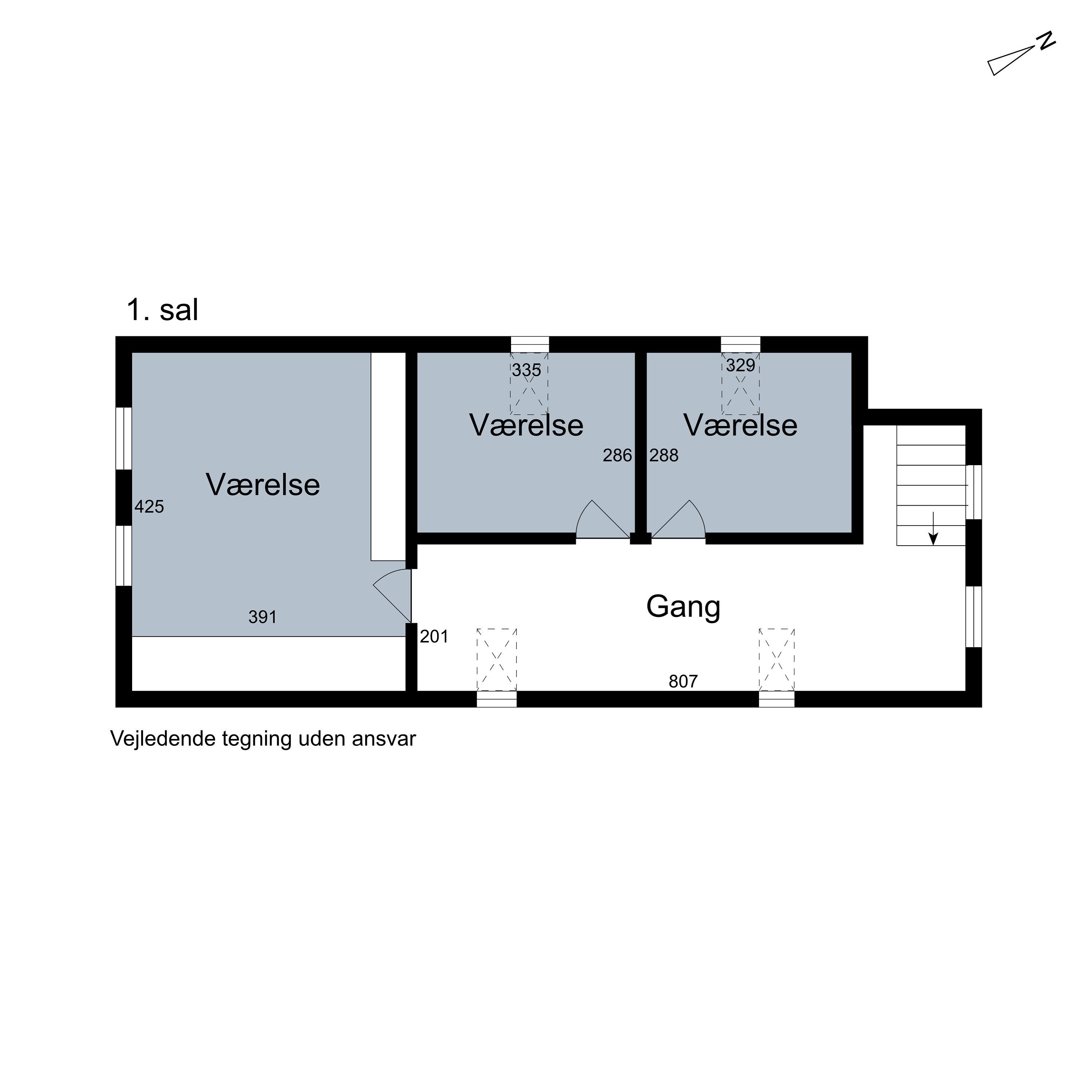 Plantegninger billede af Beerstedvej 13, Beersted, 7700 Thisted