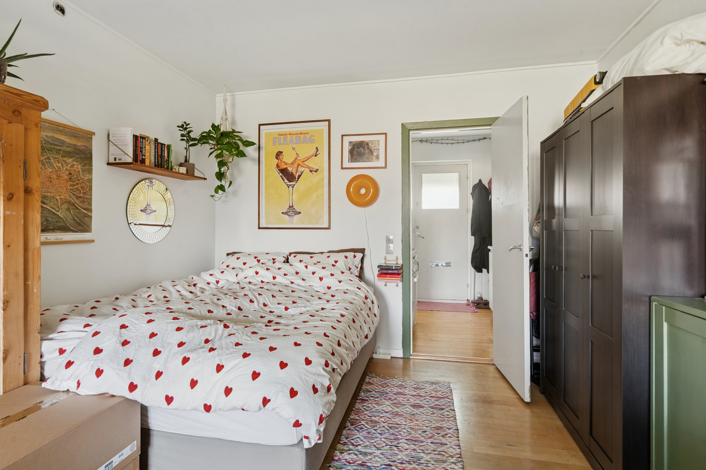 Fremhævet soveværelse billede i fuldskærmstilstand. Billede af Hverringevej 1, 1. 17., 5230 Odense M