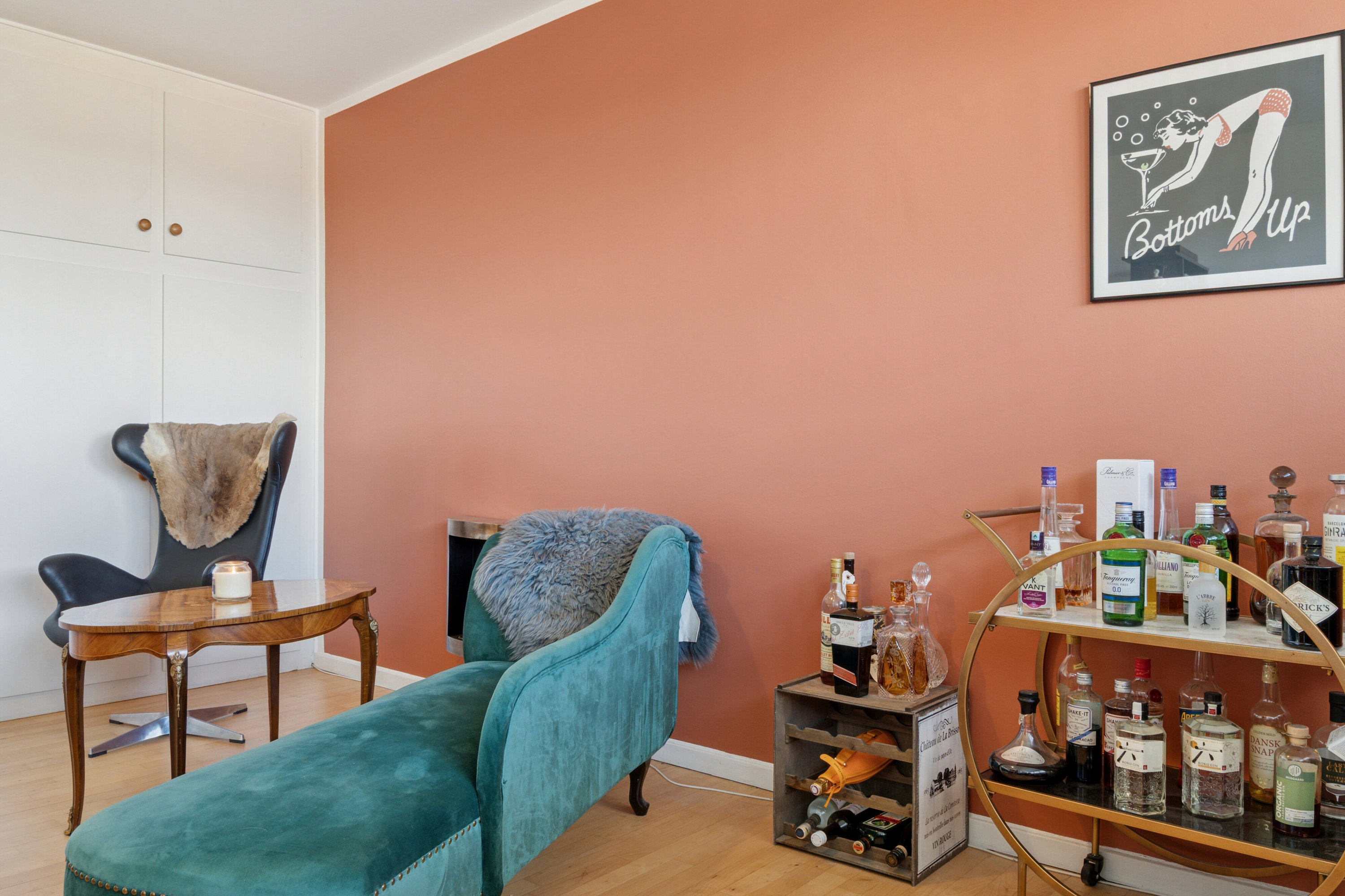 Fremhævet stue billede i fuldskærmstilstand. Billede af Hovedvejen 146, 4. b., 2600 Glostrup