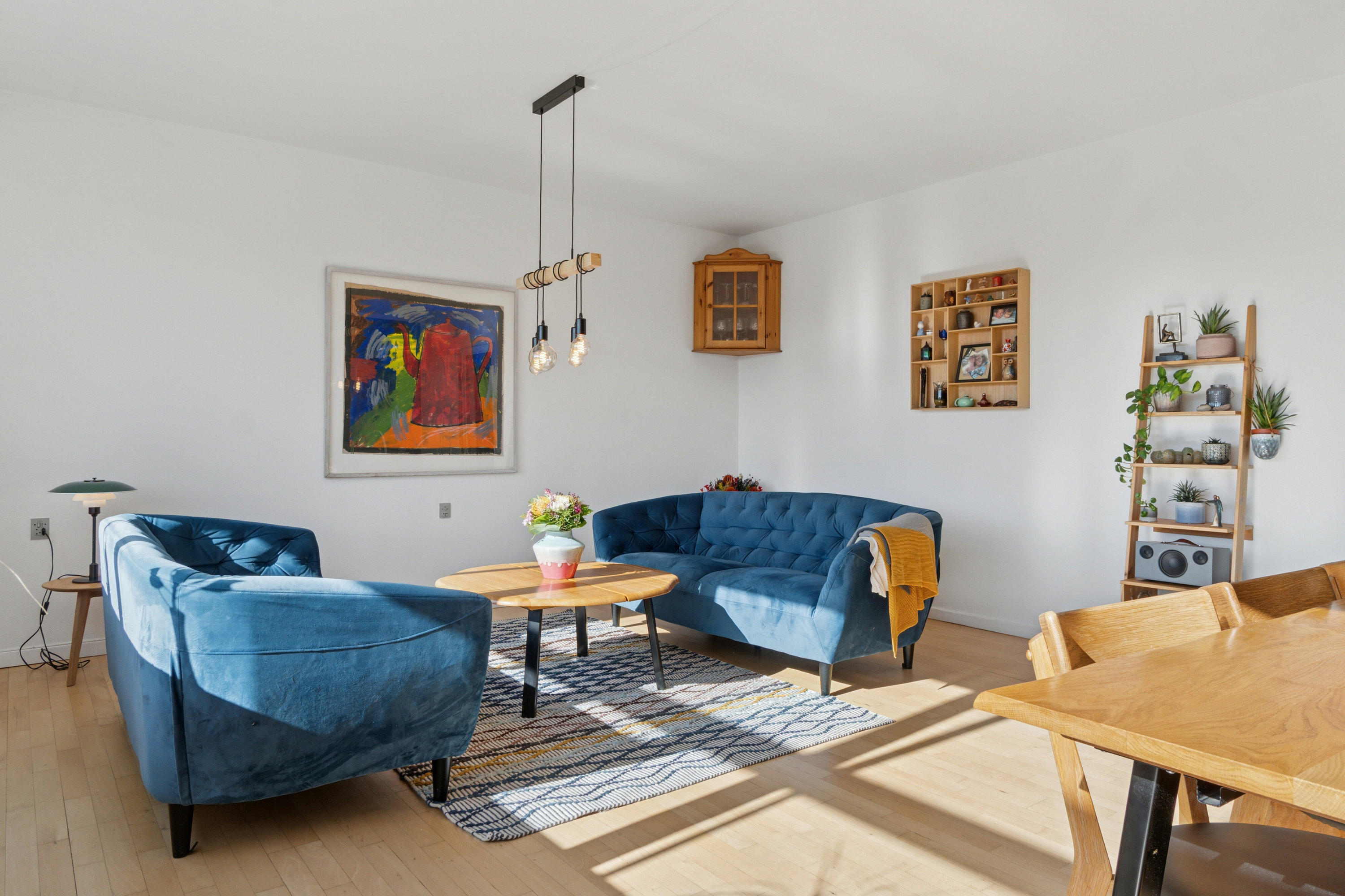 Fremhævet stue billede i fuldskærmstilstand. Billede af Hovedvejen 146, 4. b., 2600 Glostrup