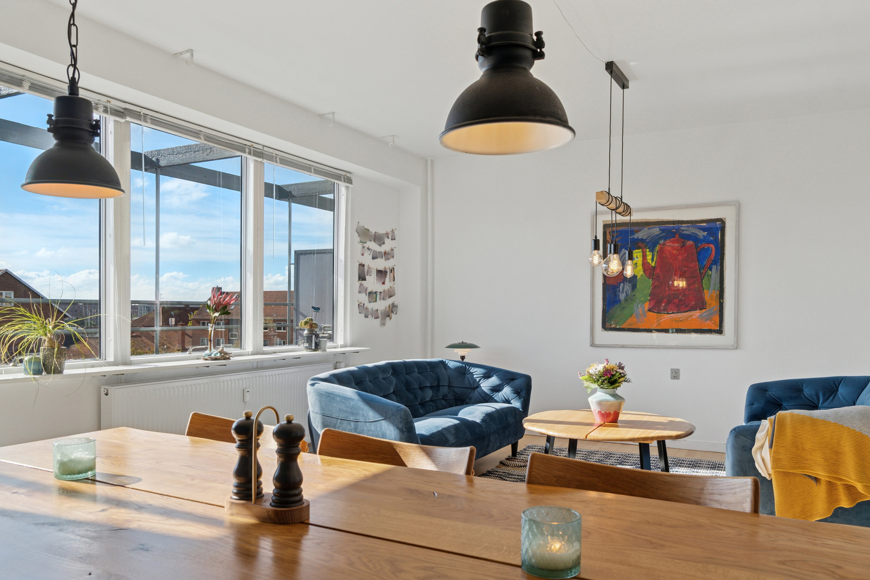 Fremhævet stue billede i fuldskærmstilstand. Billede af Hovedvejen 146, 4. b., 2600 Glostrup