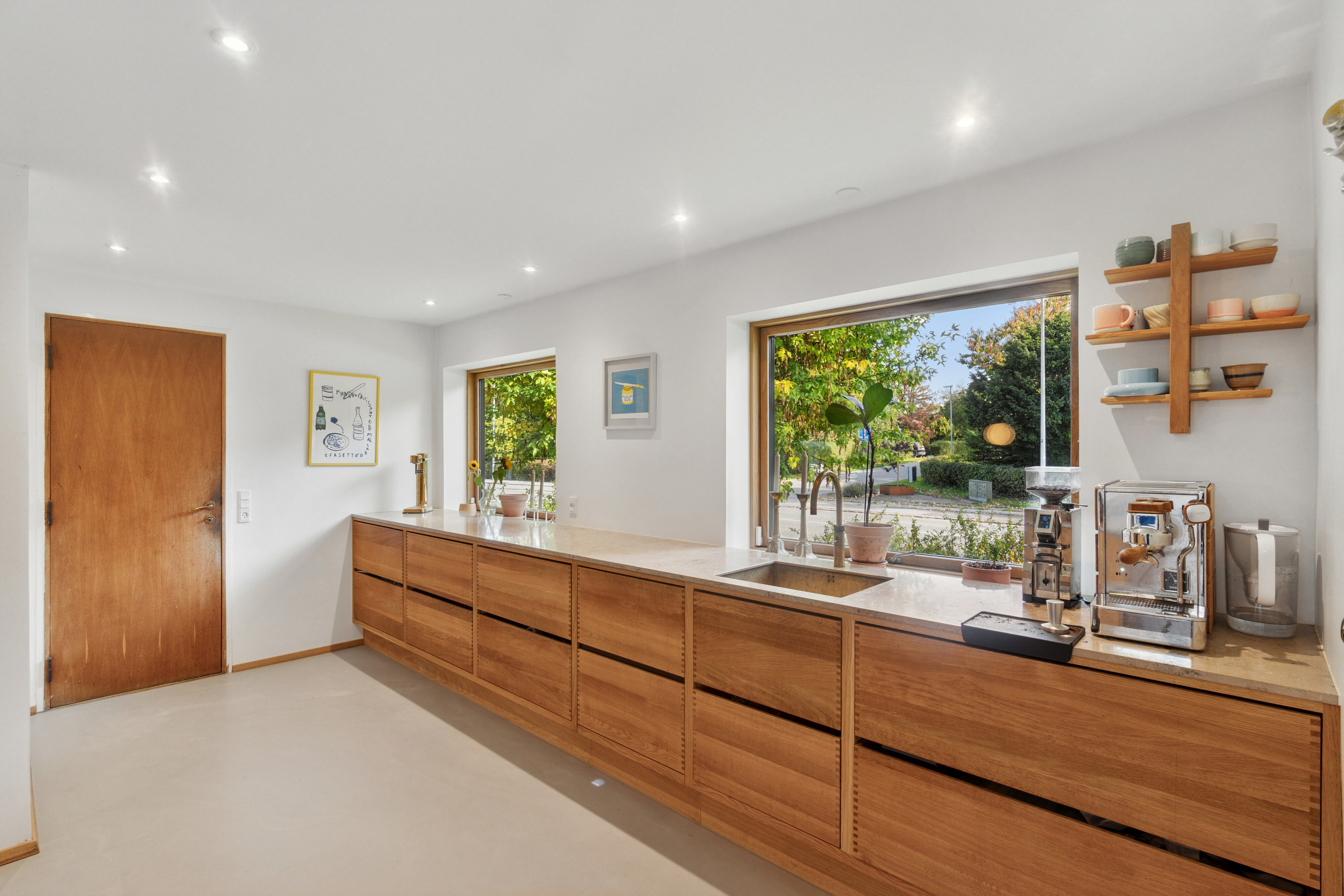 Fremhævet køkken billede i fuldskærmstilstand. Billede af Grumstolsvej 80, Skåde, 8270 Højbjerg