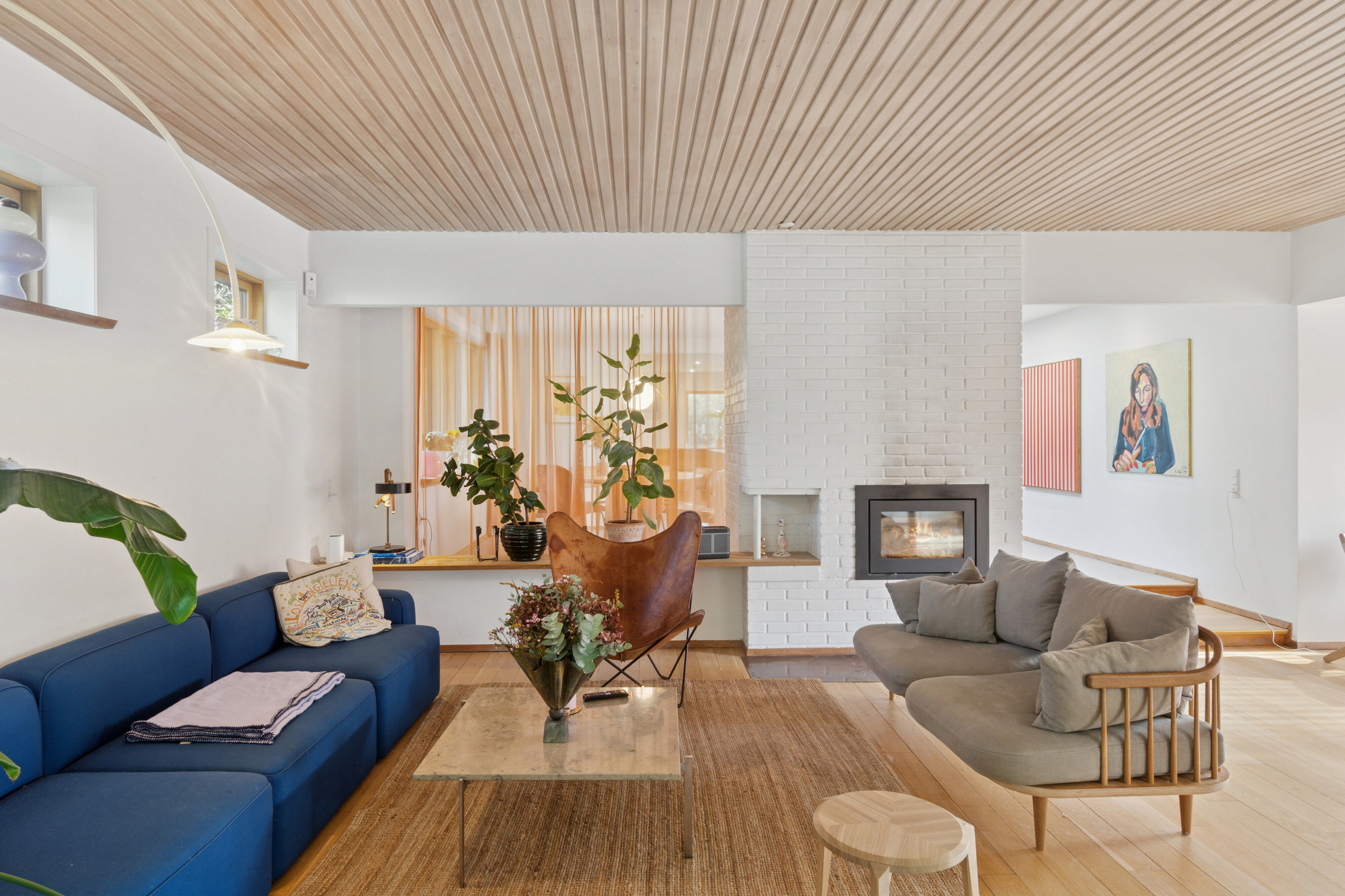 Fremhævet stue billede i fuldskærmstilstand. Billede af Grumstolsvej 80, Skåde, 8270 Højbjerg