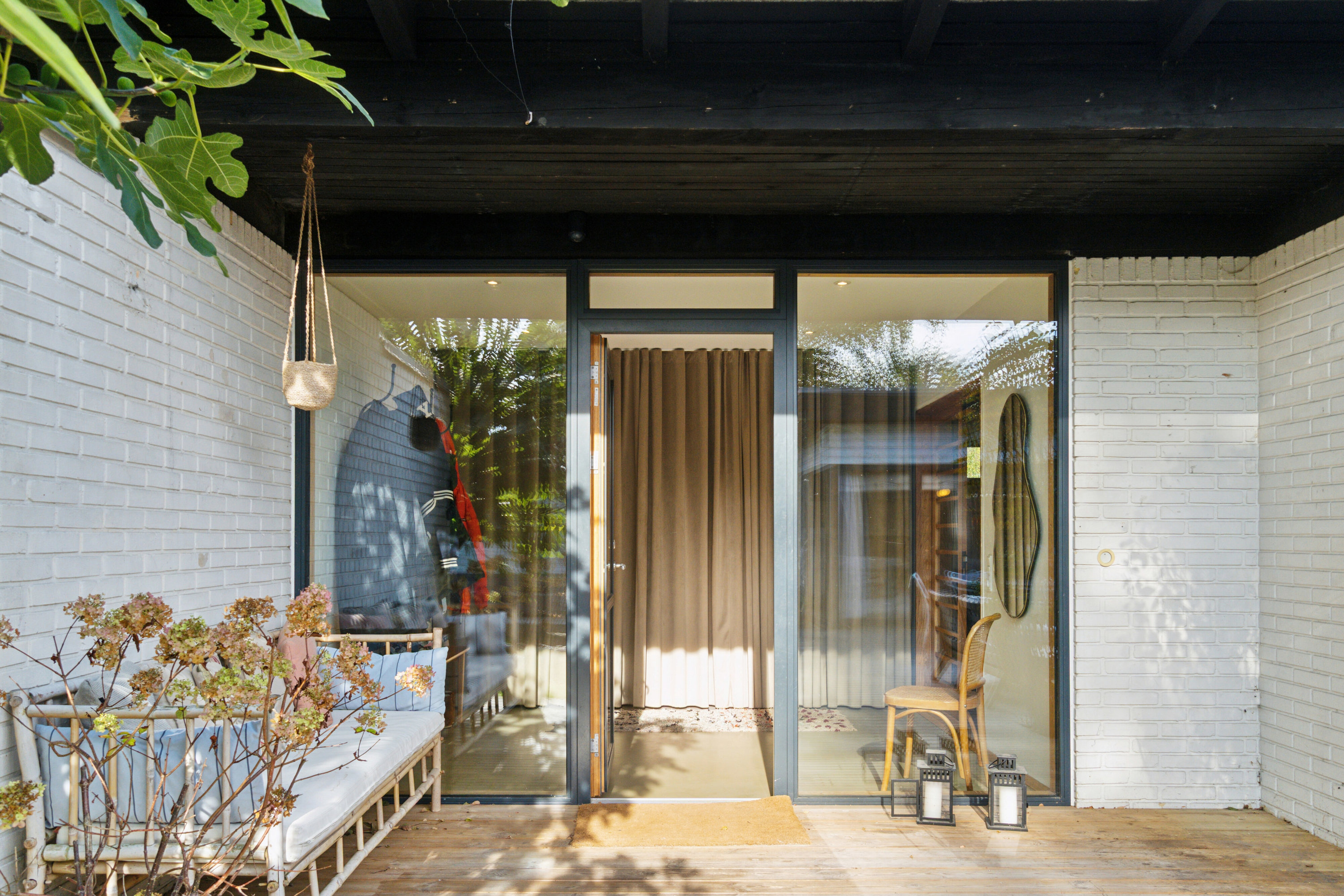 Fremhævet terrasse billede i fuldskærmstilstand. Billede af Grumstolsvej 80, Skåde, 8270 Højbjerg