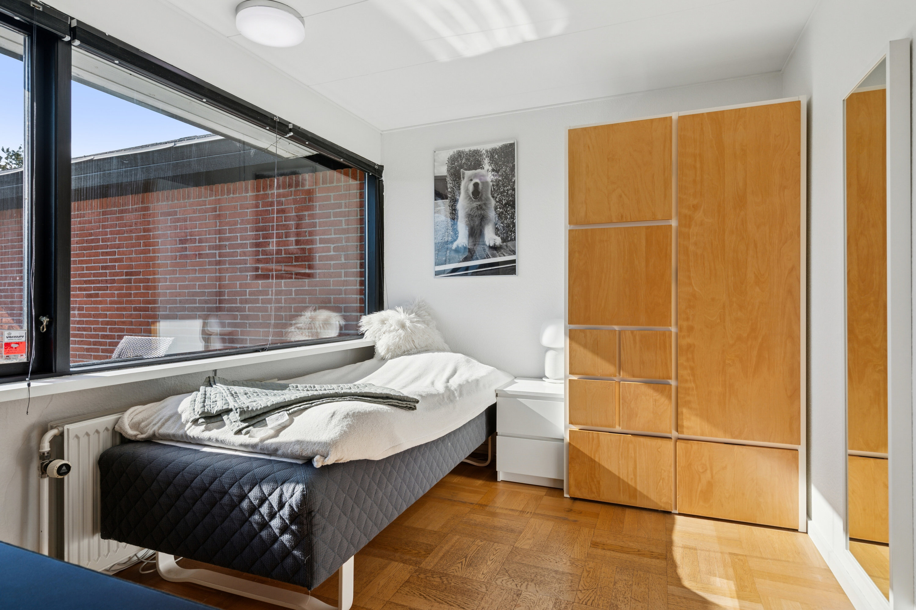 Fremhævet soveværelse billede i fuldskærmstilstand. Billede af Gøgevej 19, 4130 Viby Sjælland