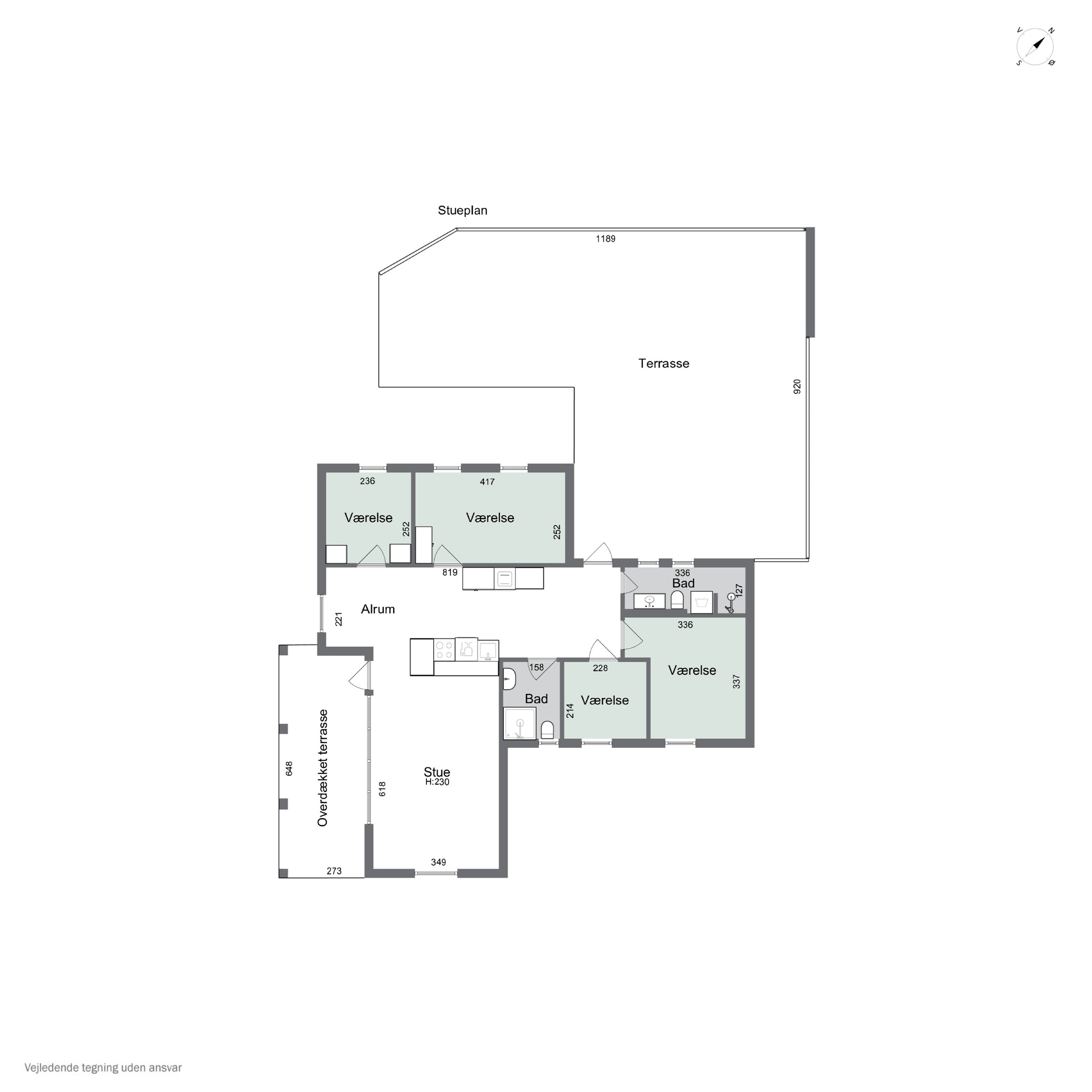 Plantegninger billede af Pilegårdsvejen 13, Poulsker, 3730 Nexø