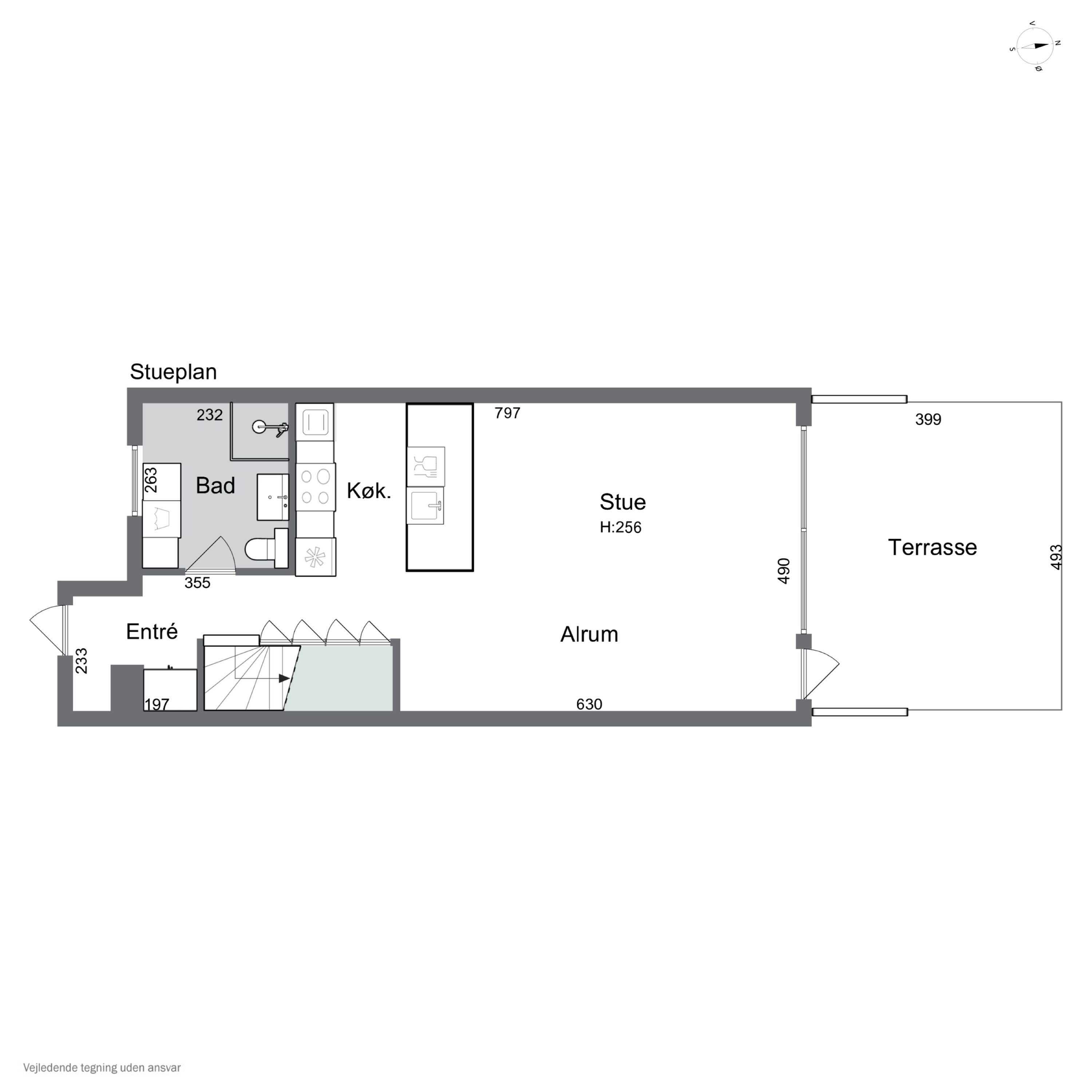 Plantegninger billede af Brandholms Alle 48A, 2610 Rødovre