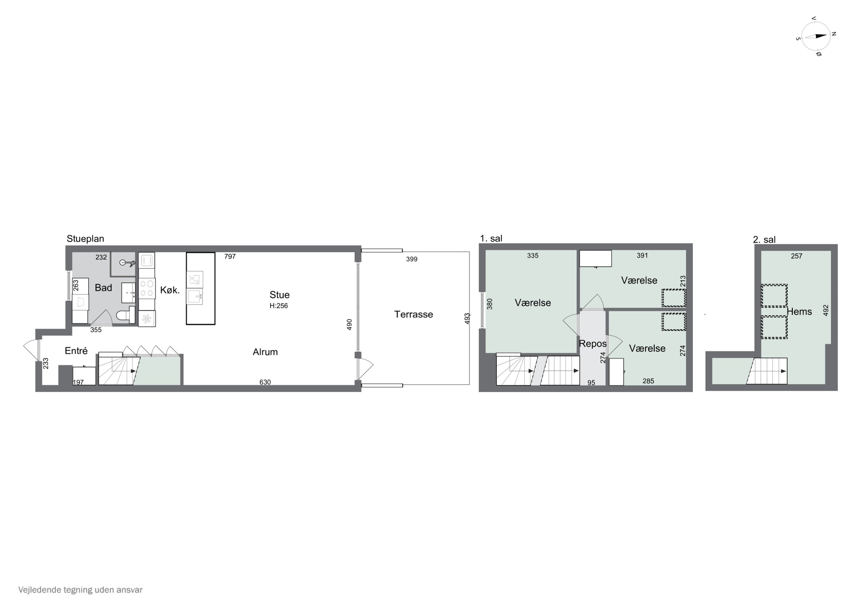 Plantegninger billede af Brandholms Alle 48A, 2610 Rødovre