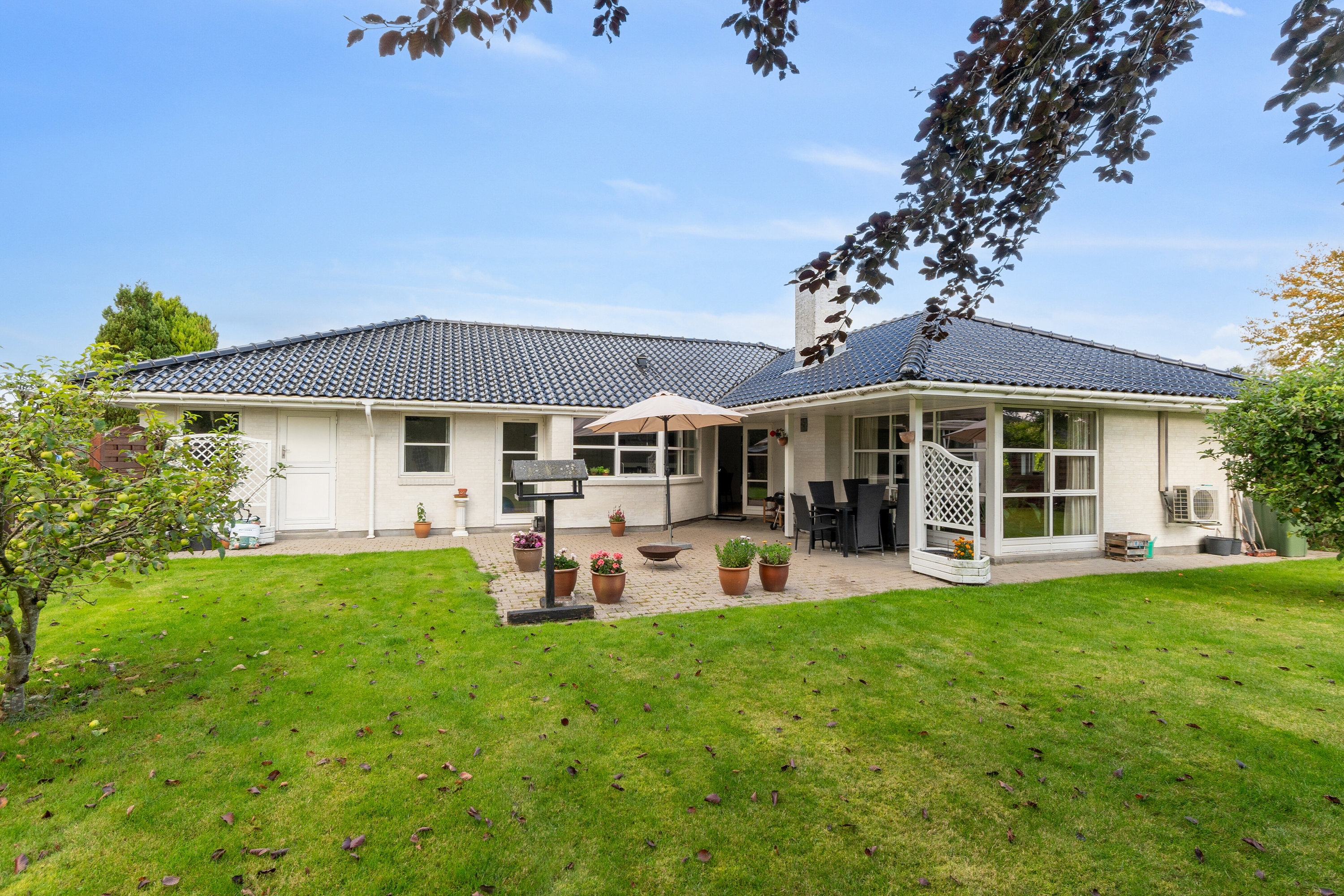 Fremhævet set fra haven billede i fuldskærmstilstand. Billede af Bjergbakkevej 168, 2600 Glostrup