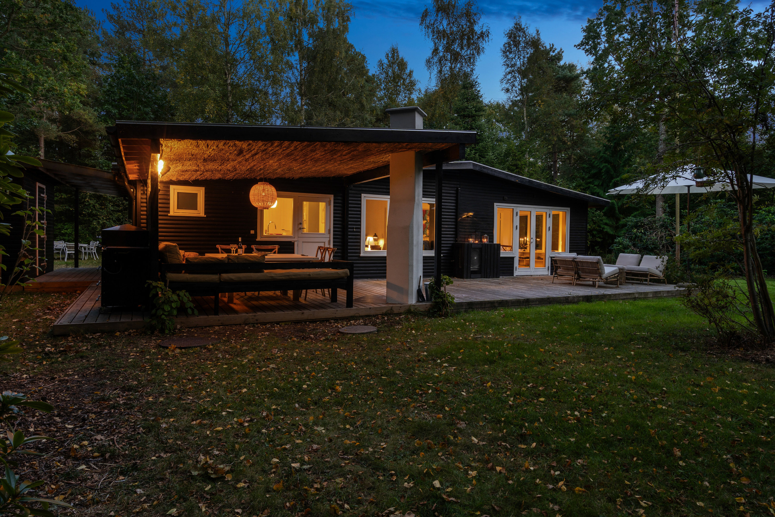 Fremhævet set fra haven billede i fuldskærmstilstand. Billede af Holger Andresens Vænge 11, 4581 Rørvig