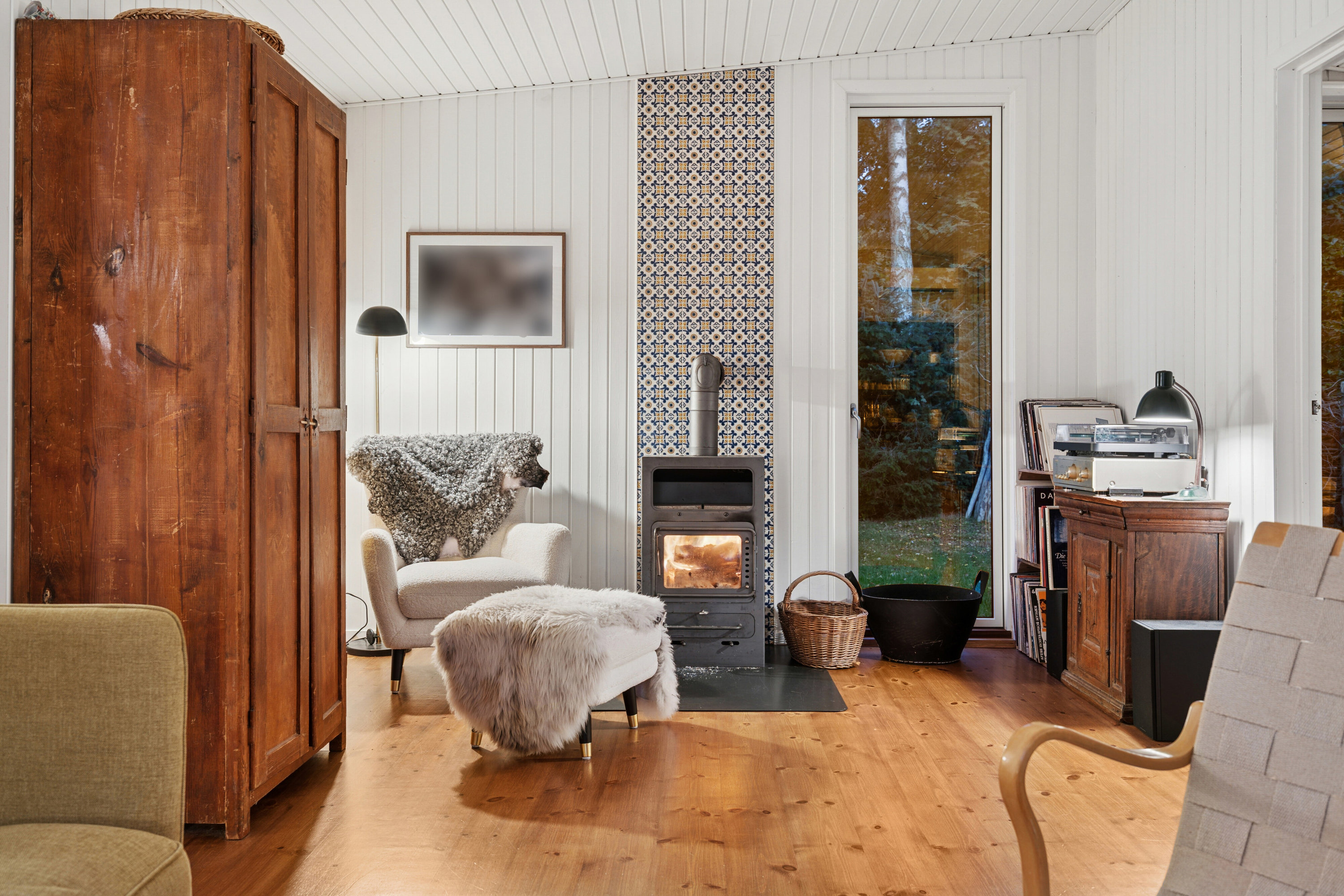 Fremhævet stue billede i fuldskærmstilstand. Billede af Holger Andresens Vænge 11, 4581 Rørvig