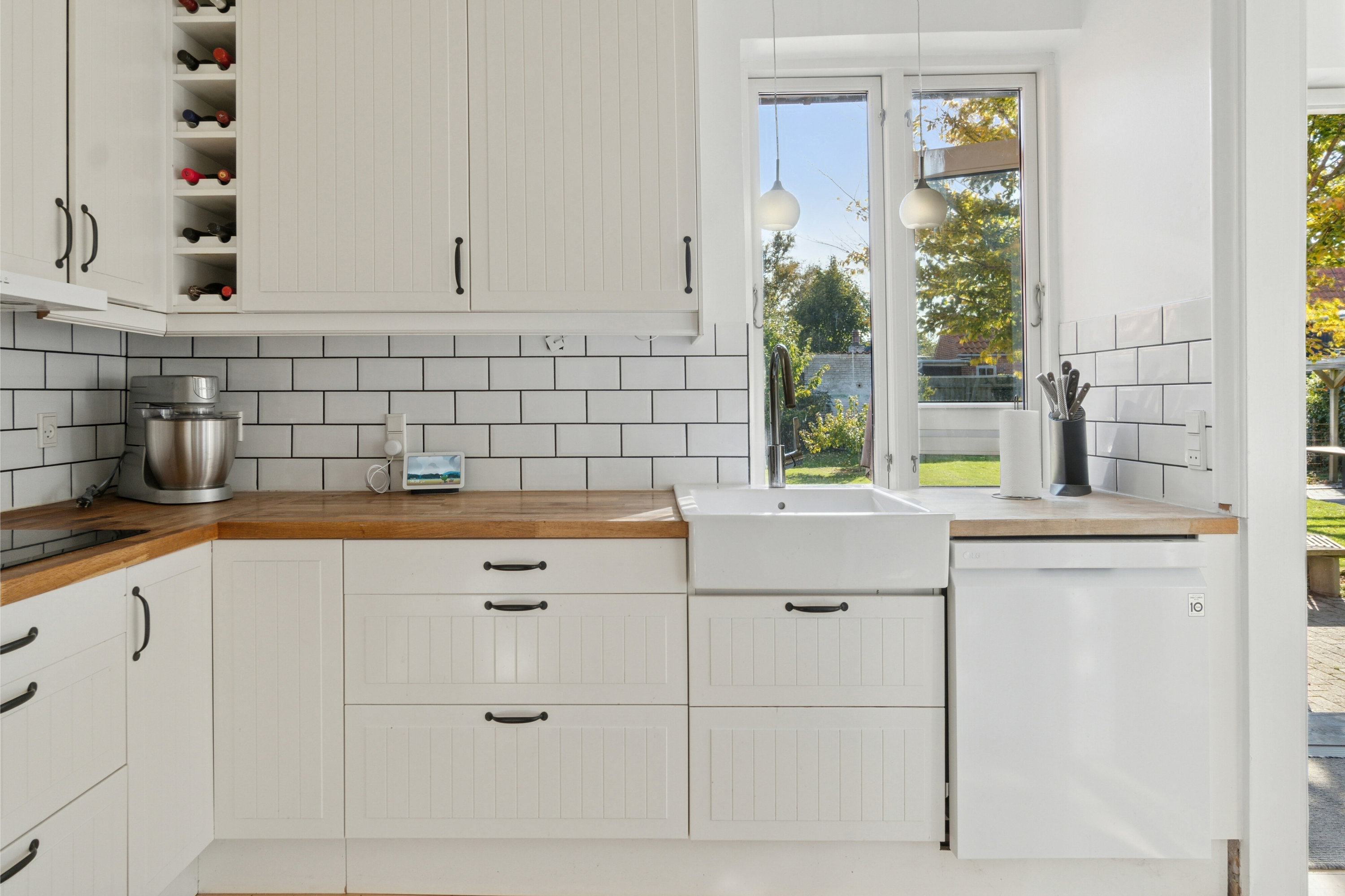 Fremhævet køkken billede i fuldskærmstilstand. Billede af Toftevej 6, 4270 Høng