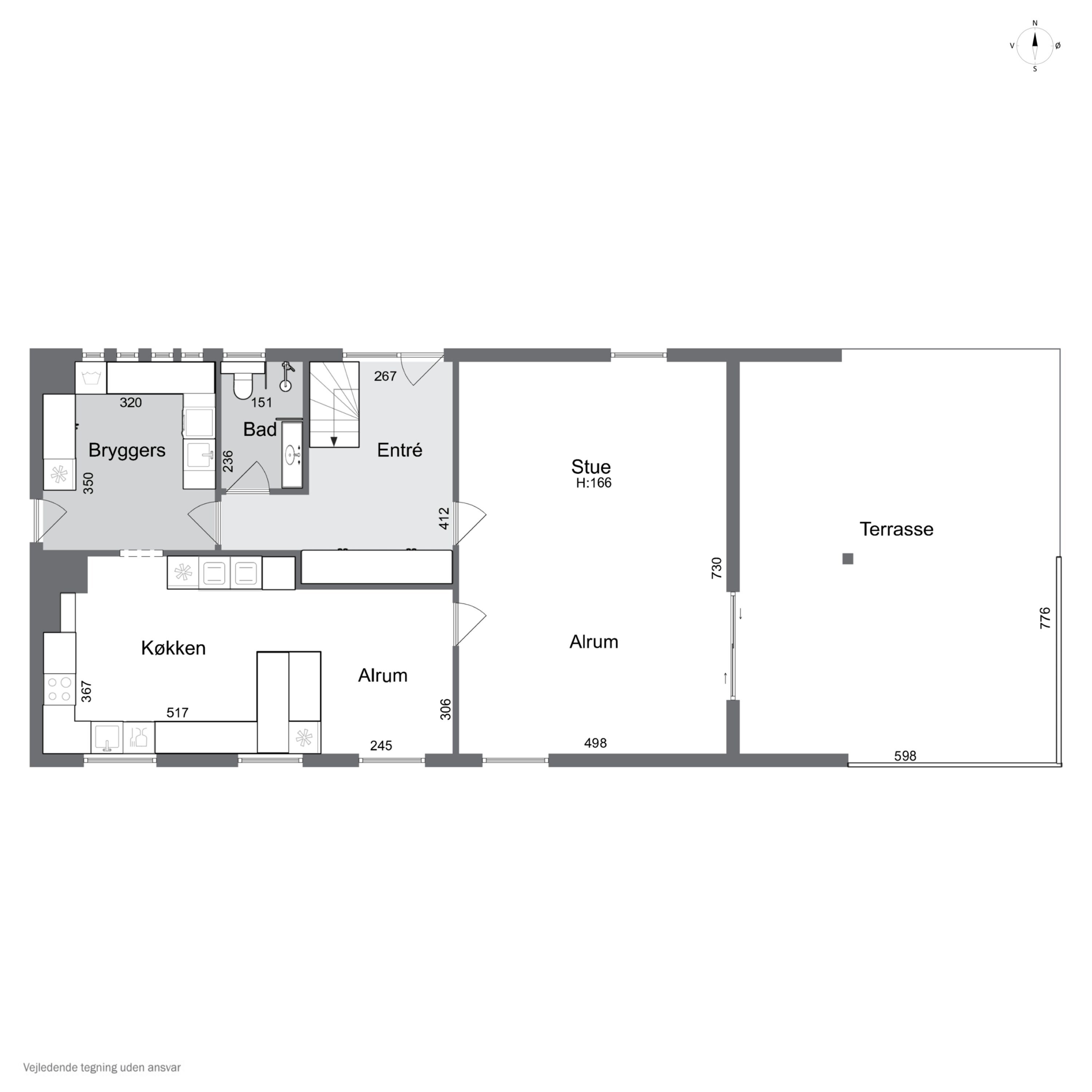 Plantegninger billede af Eskebjergvej 101B, 4400 Kalundborg