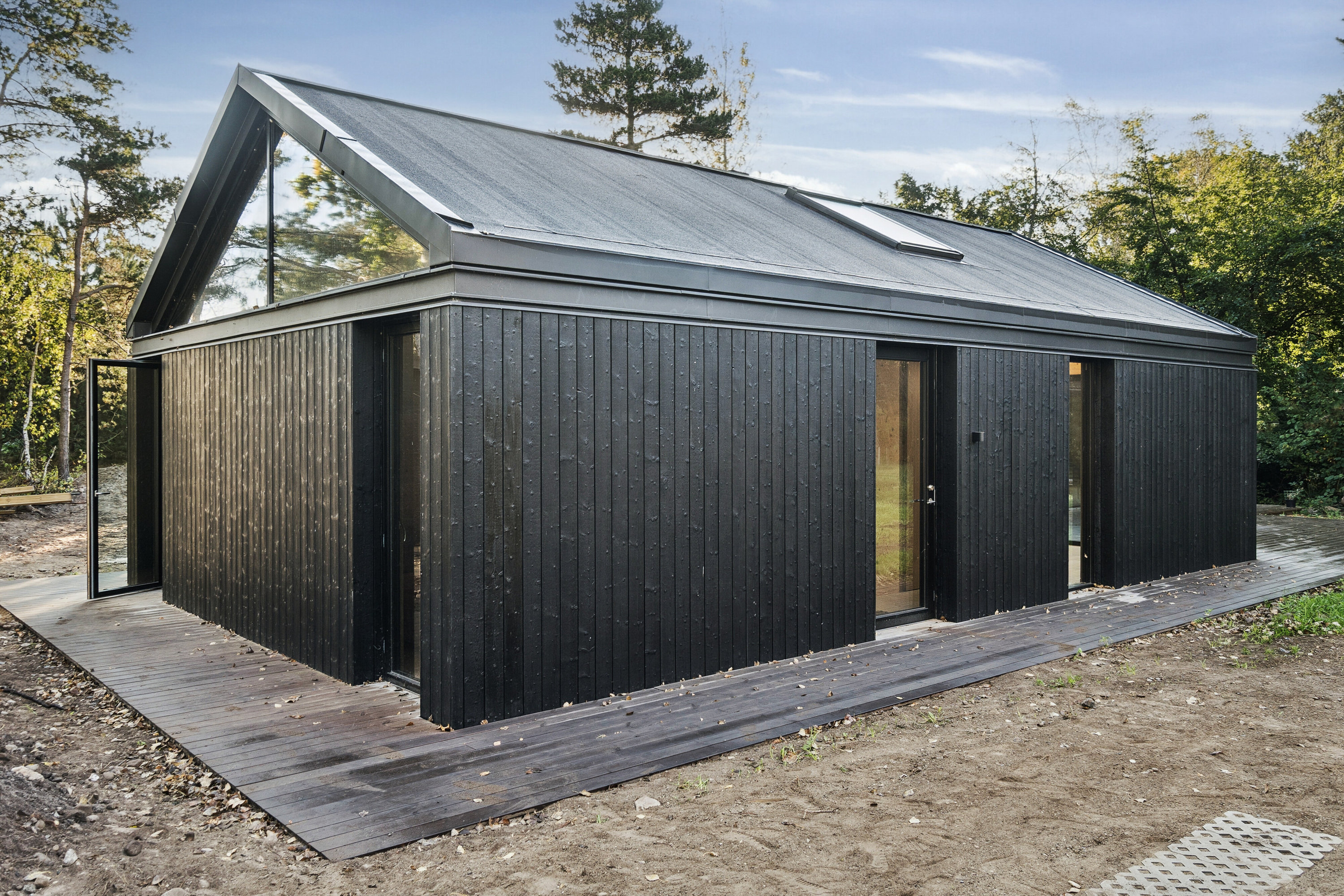 Fremhævet set fra vejen billede i fuldskærmstilstand. Billede af Bornholmsvej 17A, Overby Lyng, 4583 Sjællands Odde