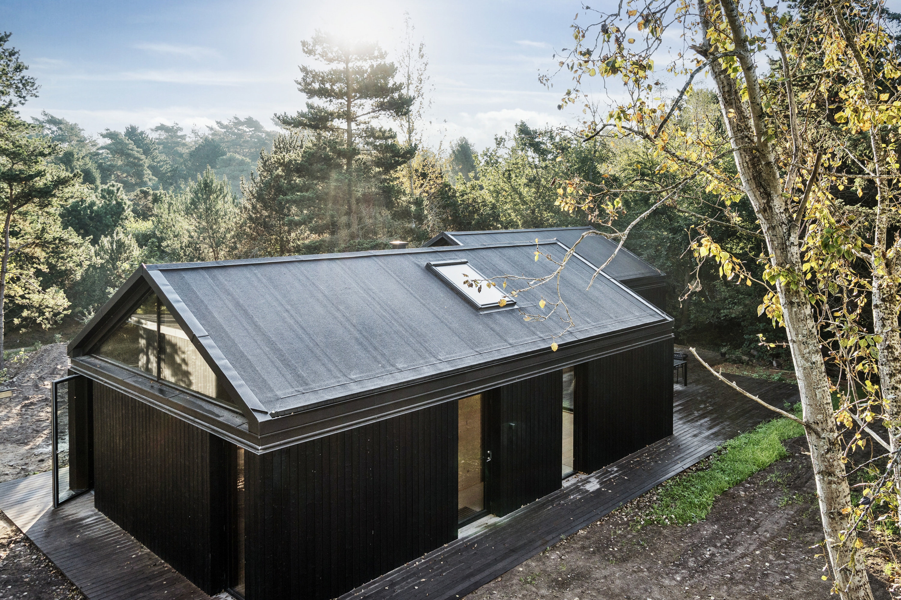 Fremhævet set fra vejen billede i fuldskærmstilstand. Billede af Bornholmsvej 17A, Overby Lyng, 4583 Sjællands Odde