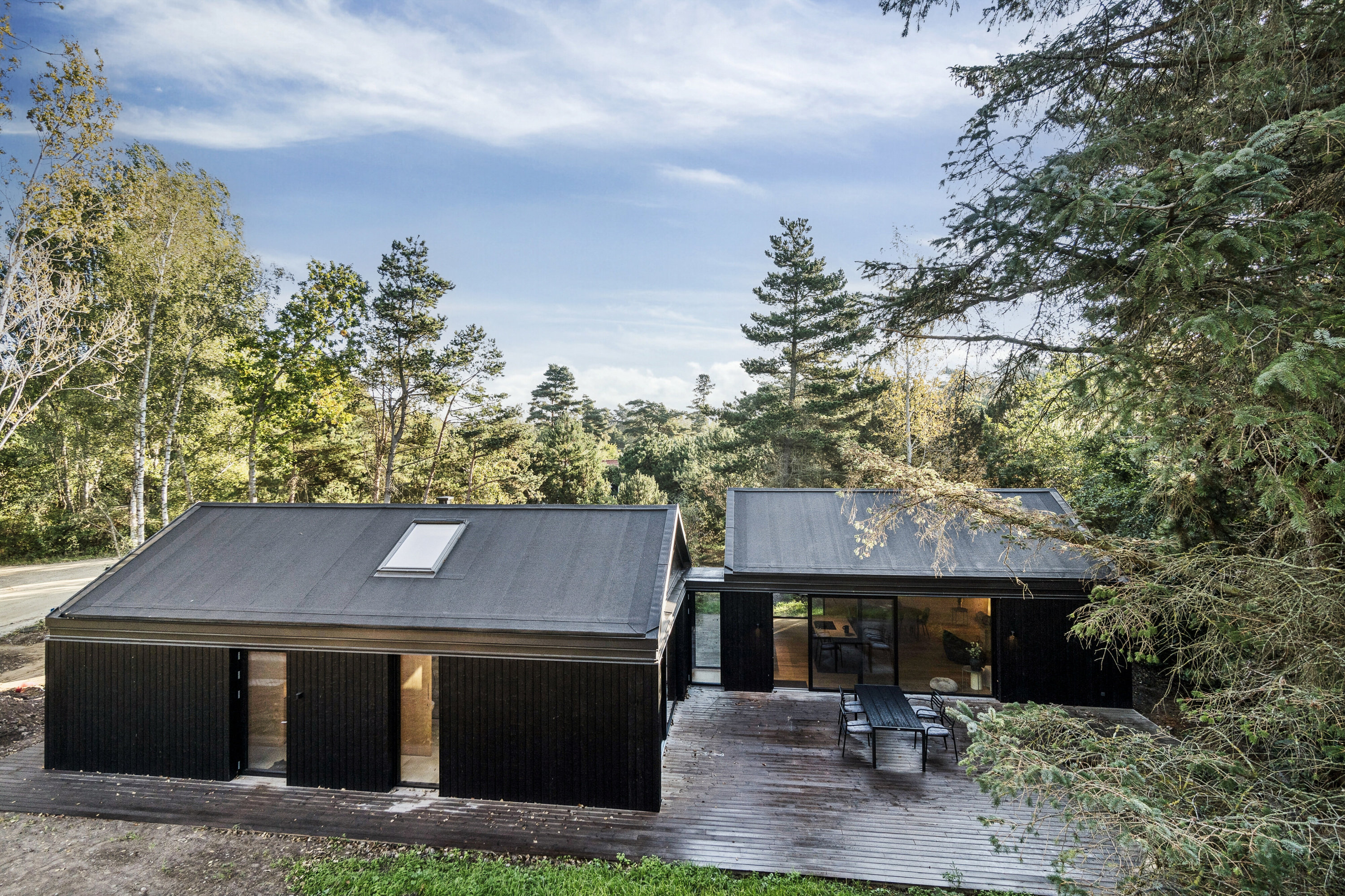 Fremhævet set fra vejen billede i fuldskærmstilstand. Billede af Bornholmsvej 17A, Overby Lyng, 4583 Sjællands Odde