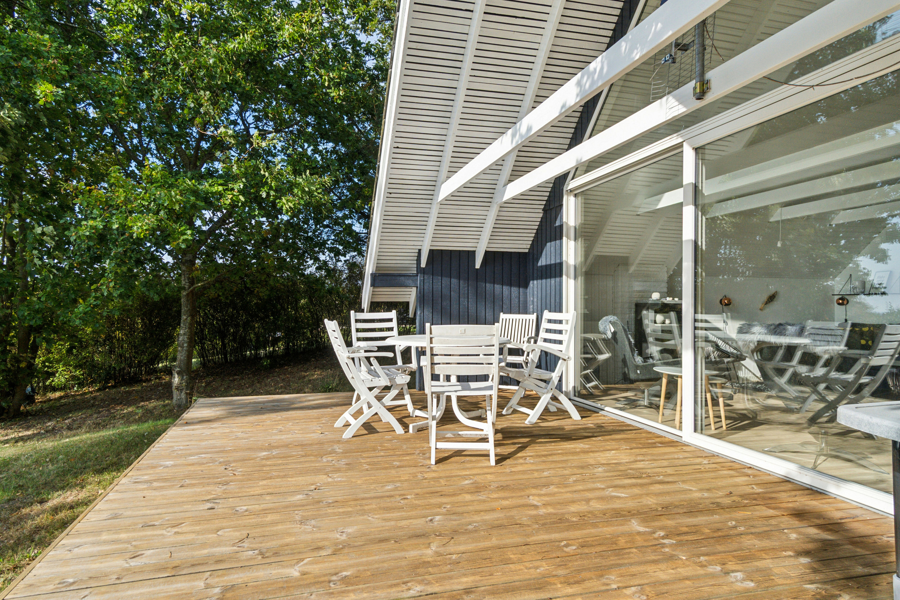 Miniaturebillede 2: terrasse. Billede af Ulstrup Sønderstrand 14, 4400 Kalundborg