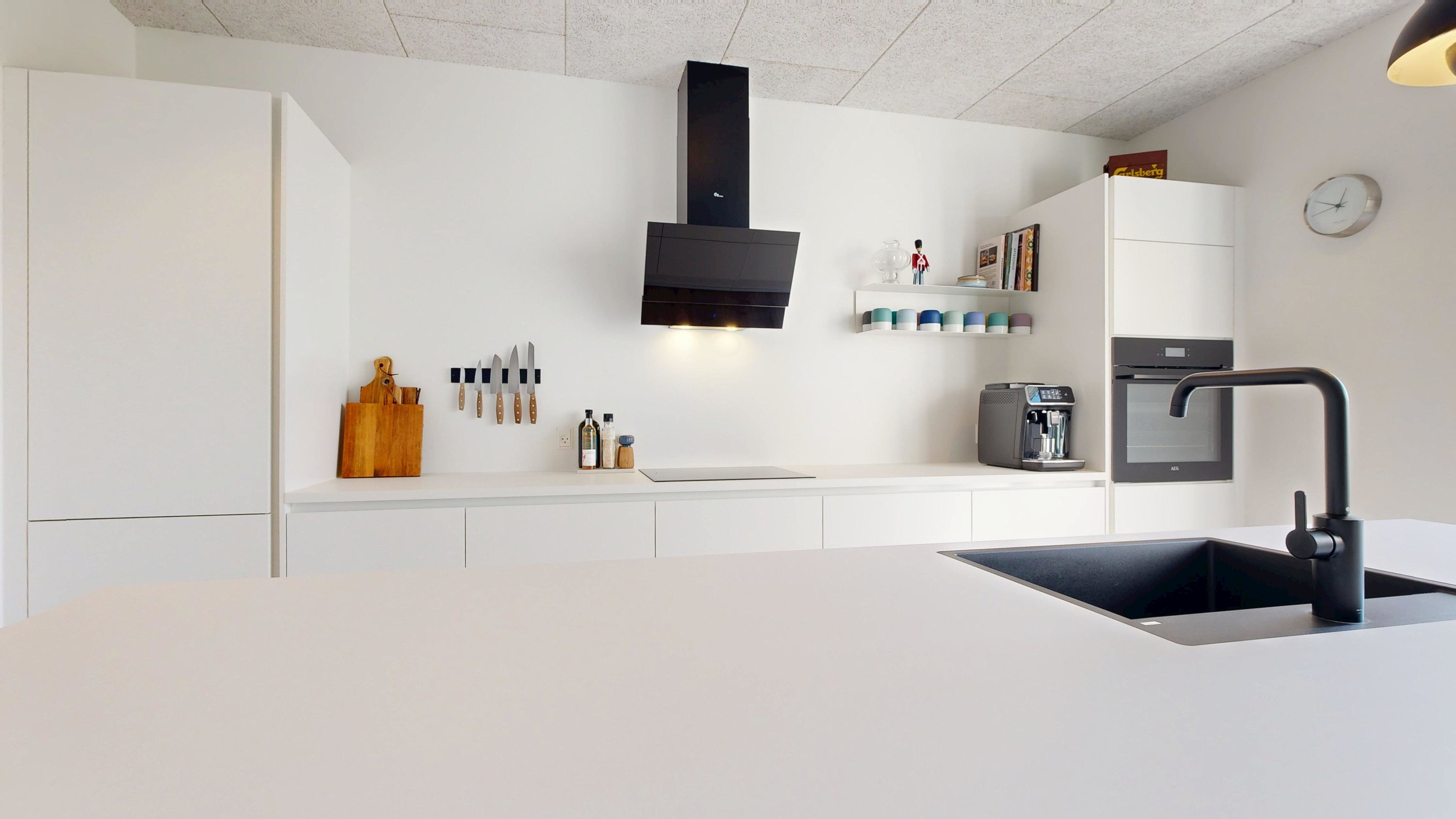Fremhævet køkken billede i fuldskærmstilstand. Billede af Safranvej 21, 8600 Silkeborg