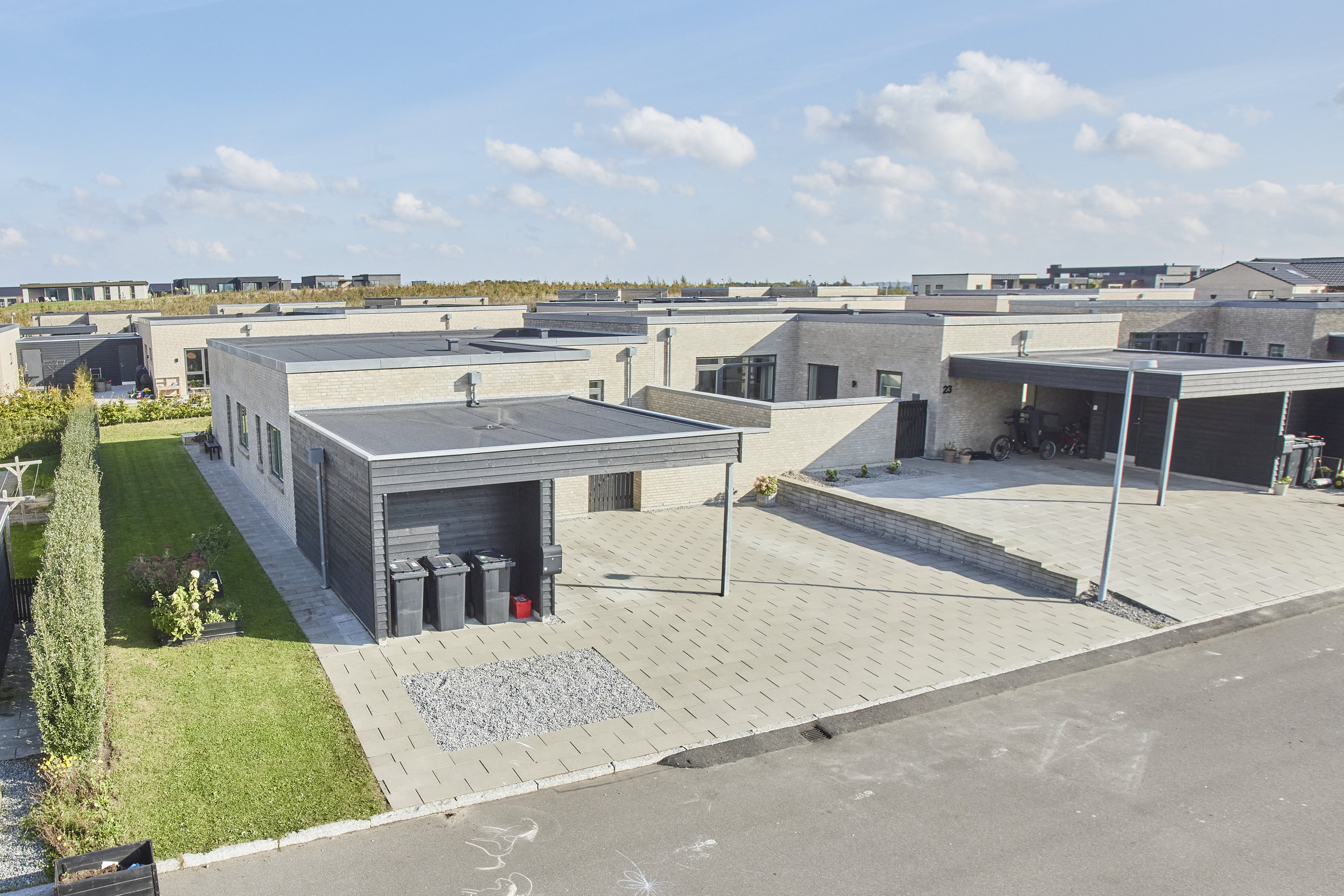 Miniaturebillede 1: luftfoto. Billede af Safranvej 21, 8600 Silkeborg