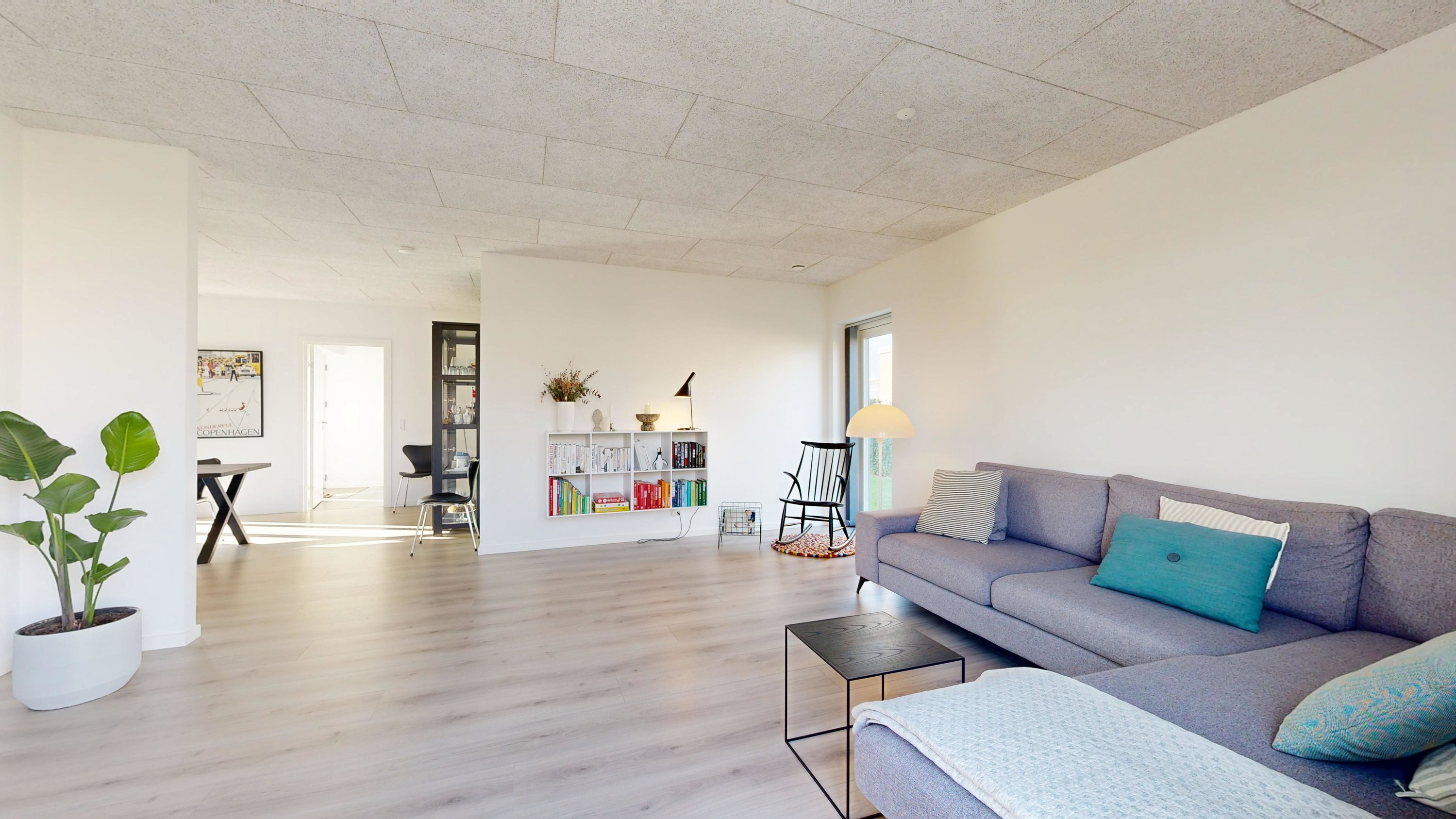 Fremhævet stue billede i fuldskærmstilstand. Billede af Safranvej 21, 8600 Silkeborg