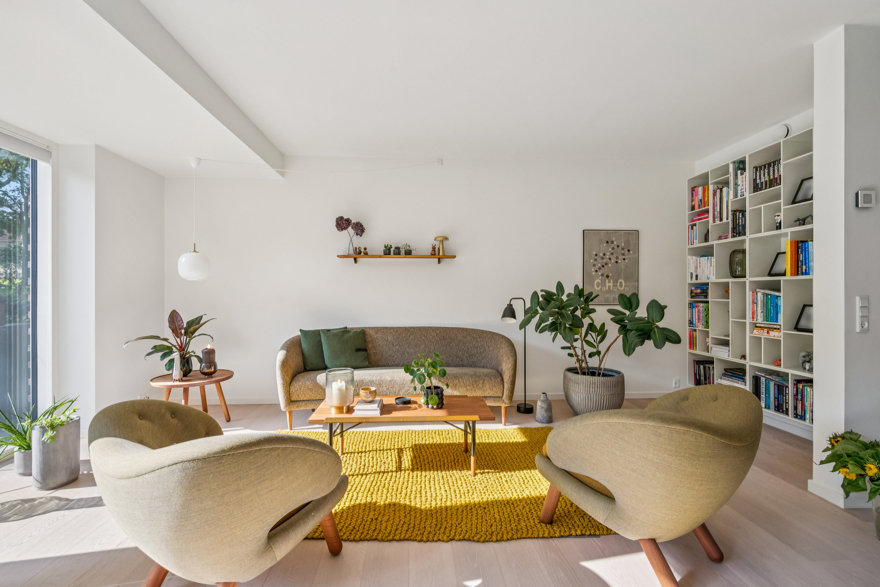 Fremhævet stue billede i fuldskærmstilstand. Billede af Erling Jacobsens Gade 103, 8240 Risskov